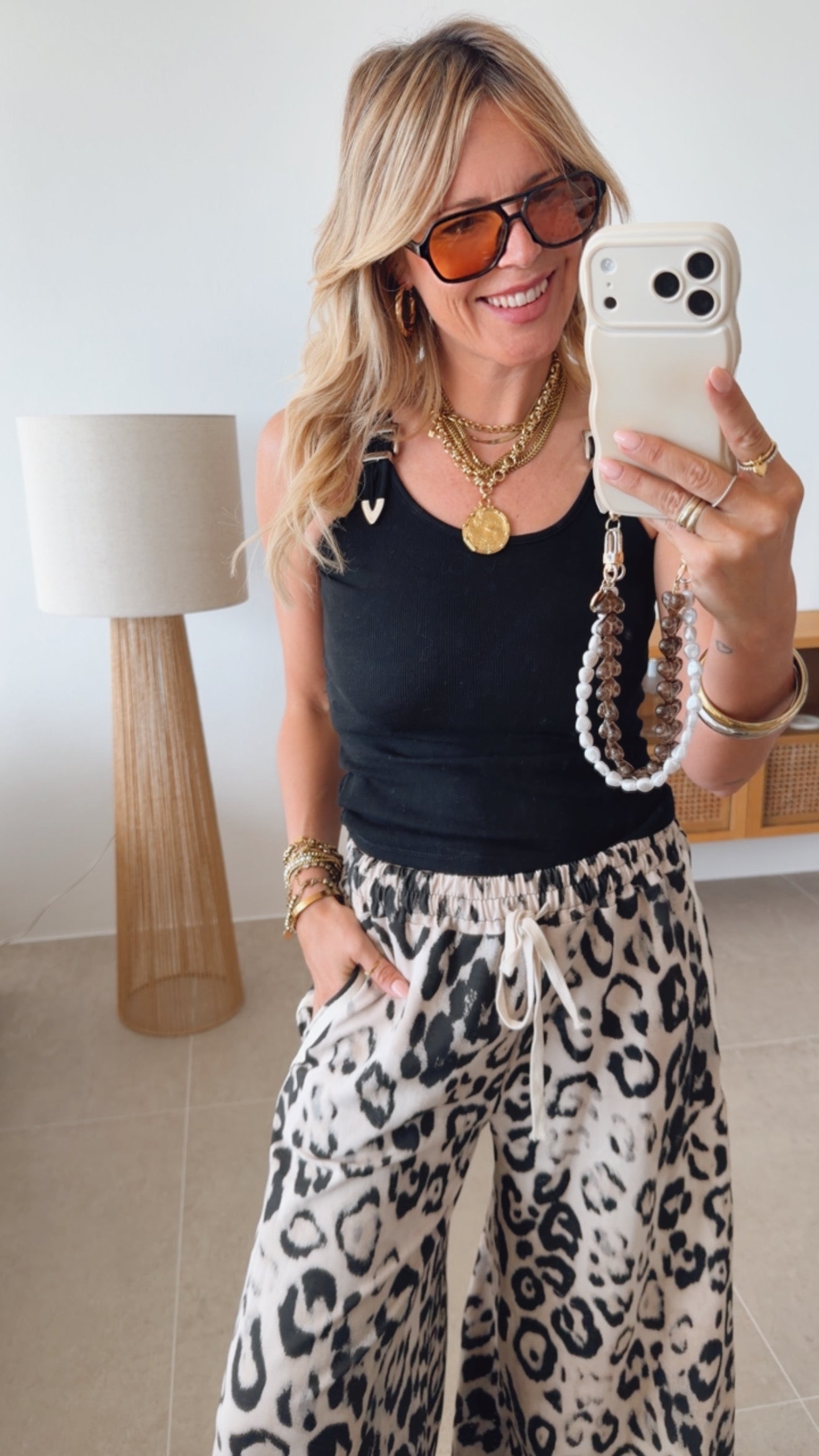 Loose Leo Jogpants Stripes