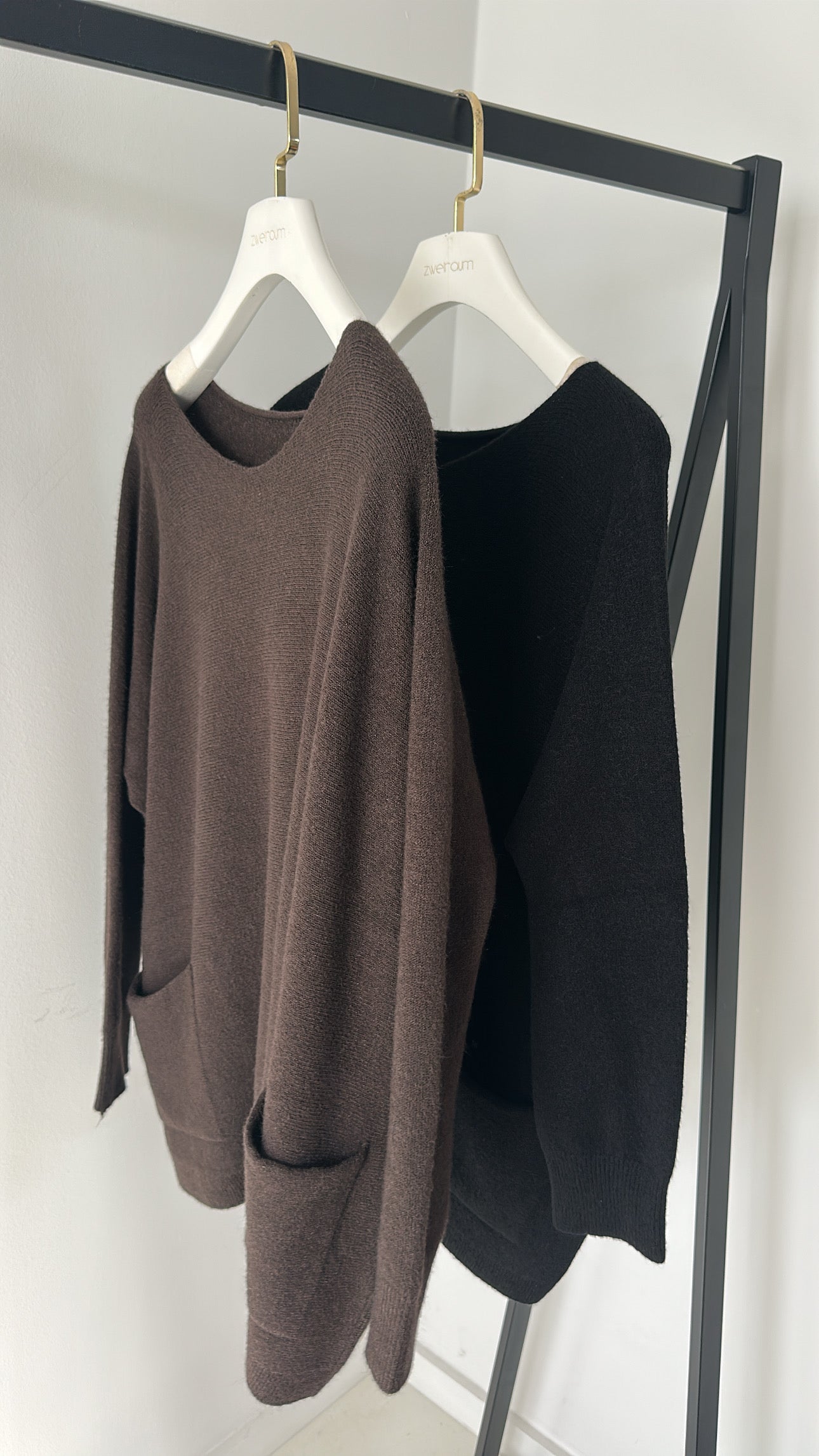 Knit Pulli Oversize Capsule mit Taschen