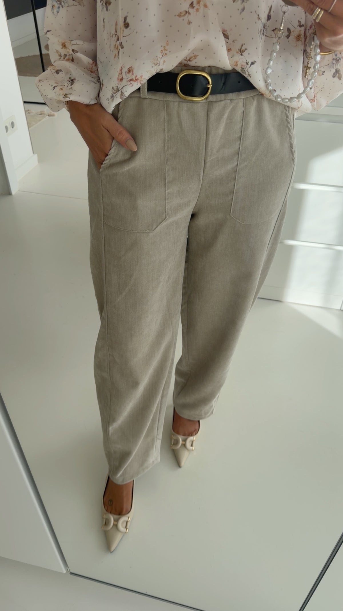 Soft Cord Hose Big Pockets