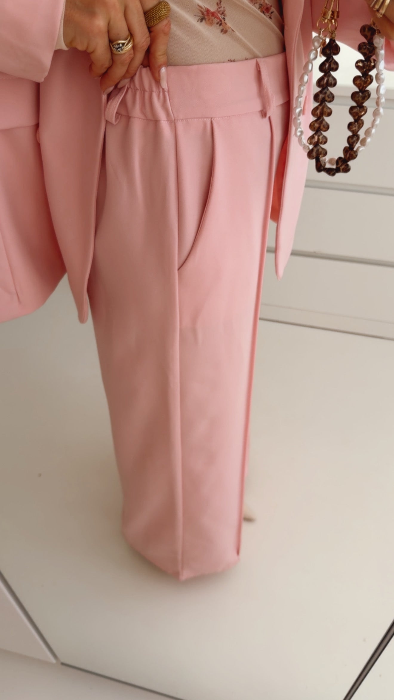 Anzugshose Mittelnaht