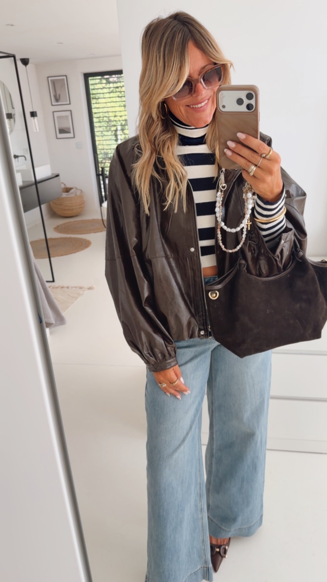 Cropped Rolli Striped
