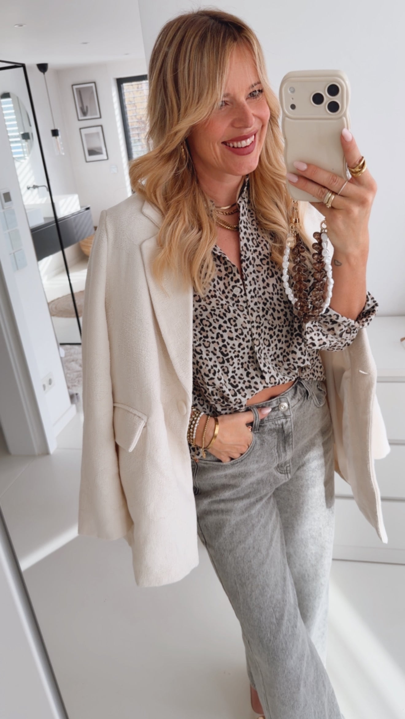 Blazer Big Flowers