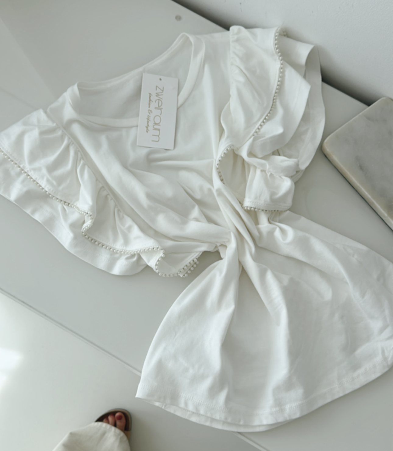 T-Shirt Flatterarm Perle