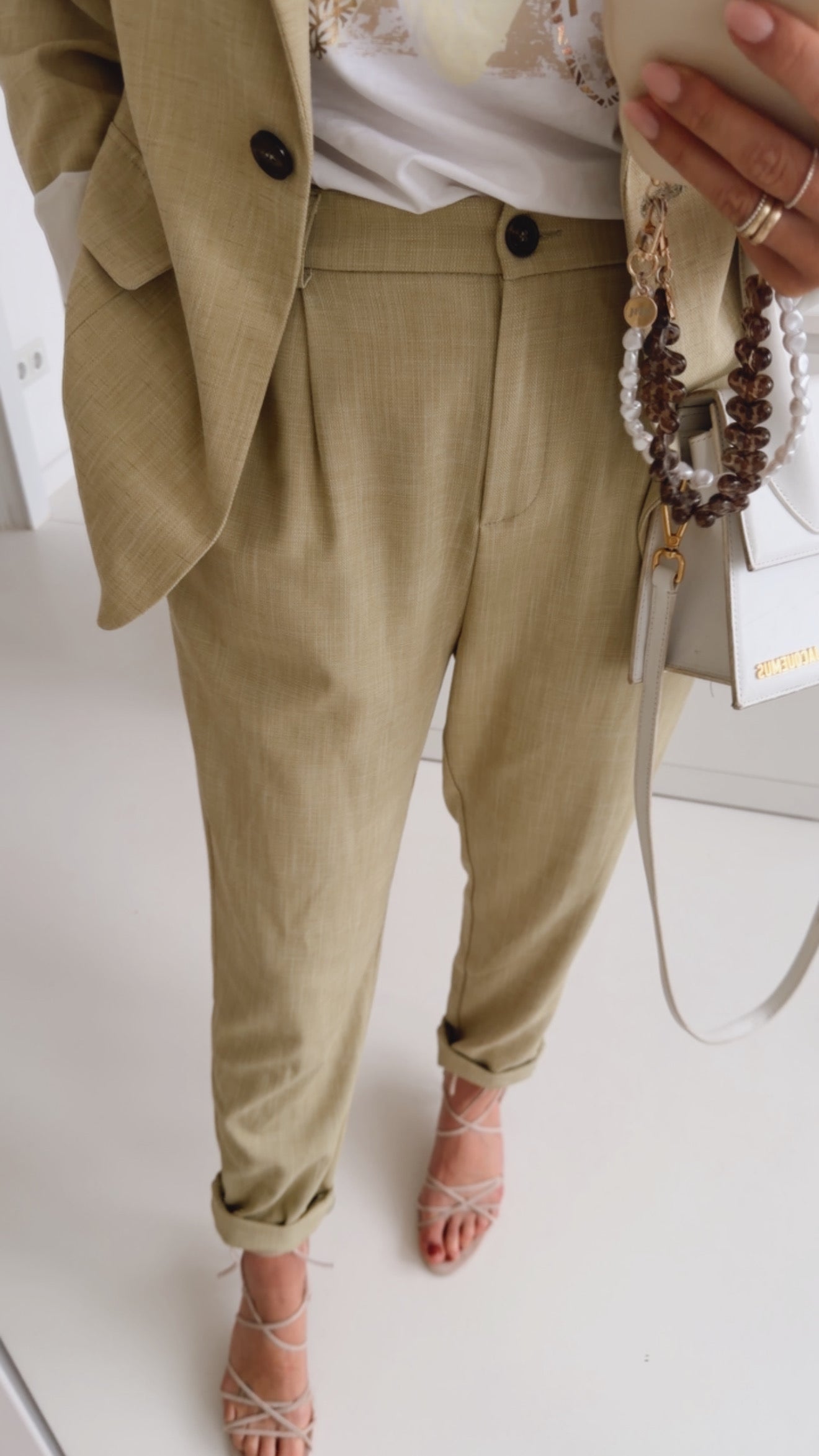 Anzugshose Structured