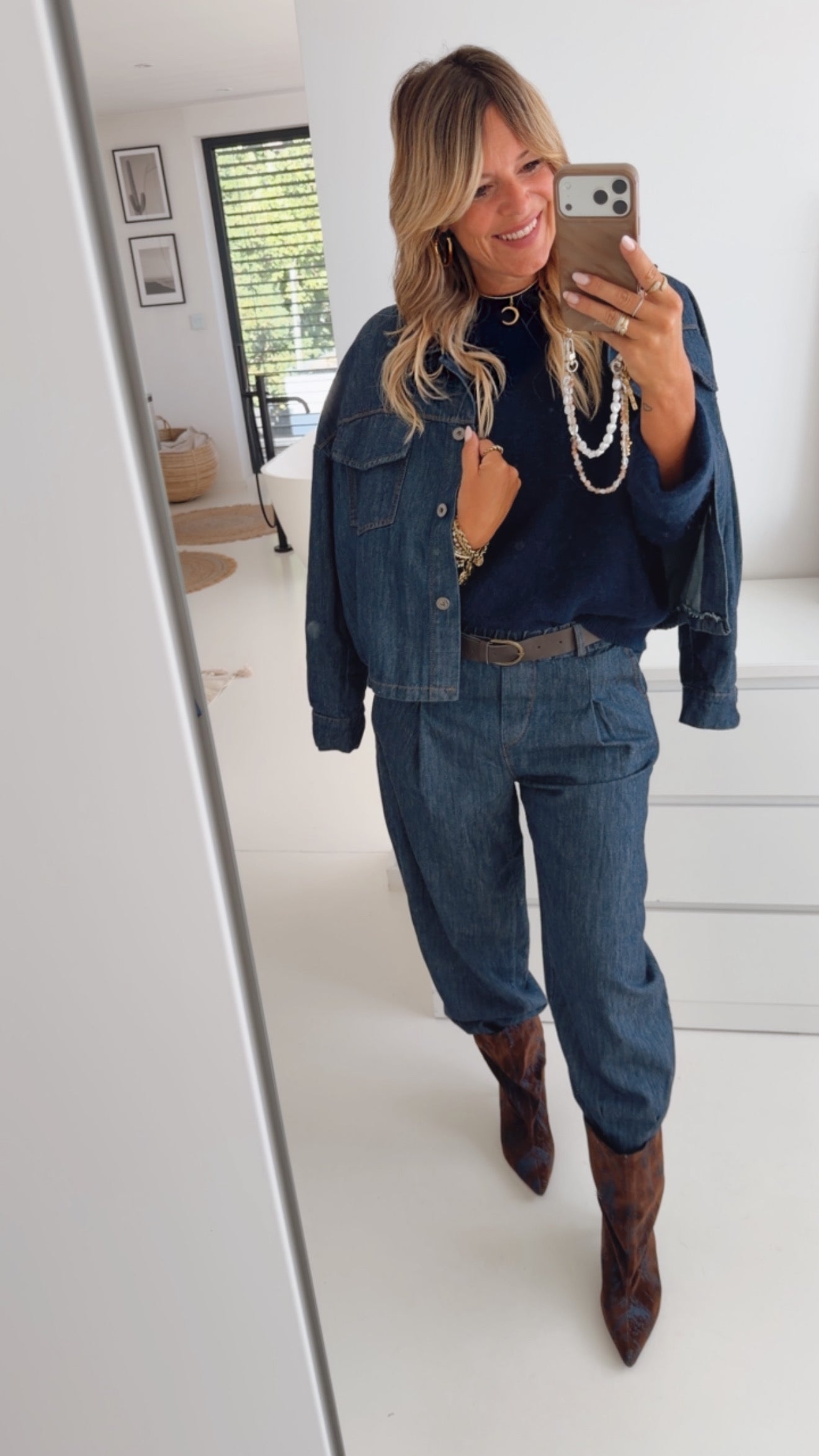 Jeans a Like mit Gummibund