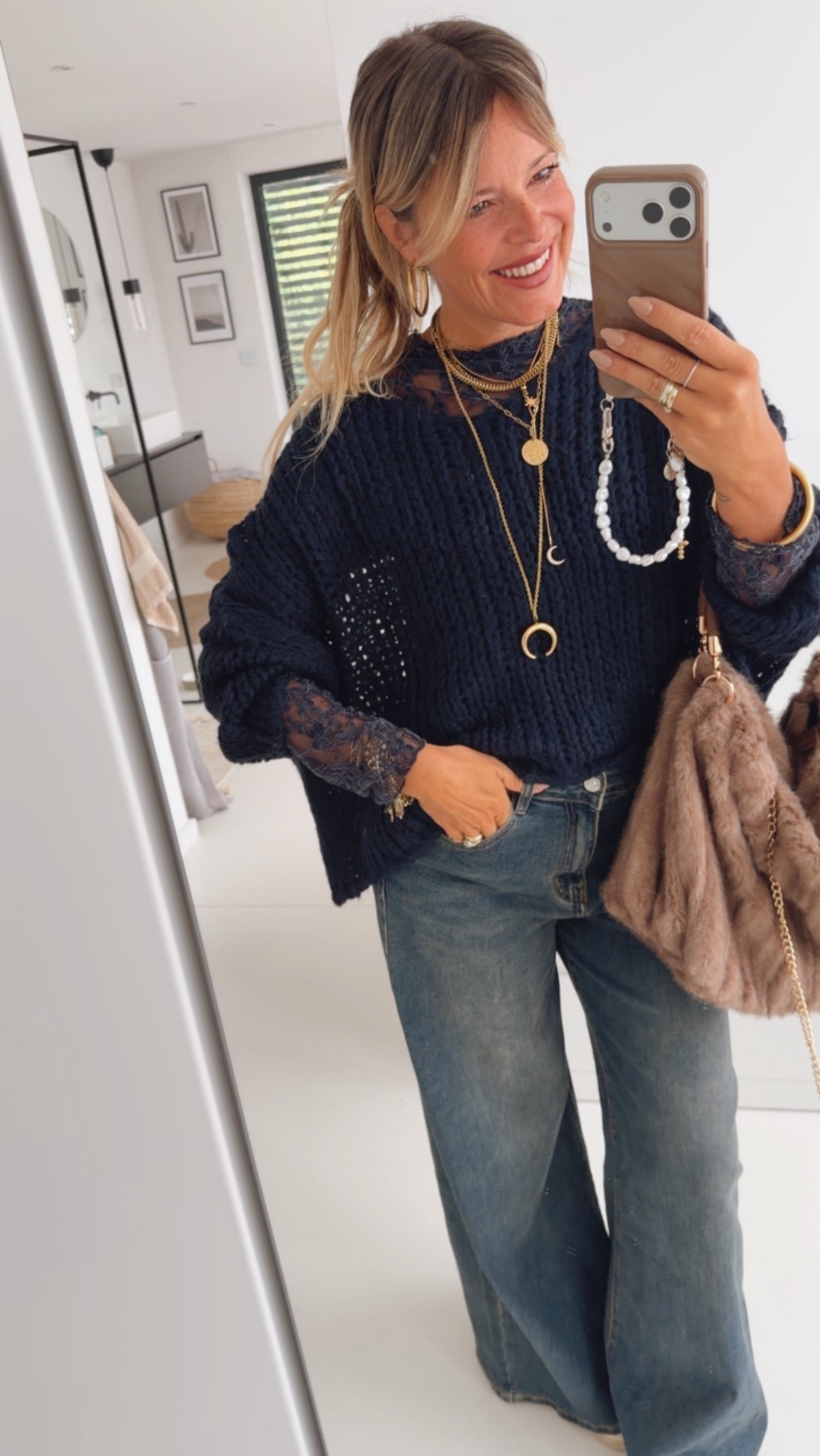 Lace Longsleeve Flower