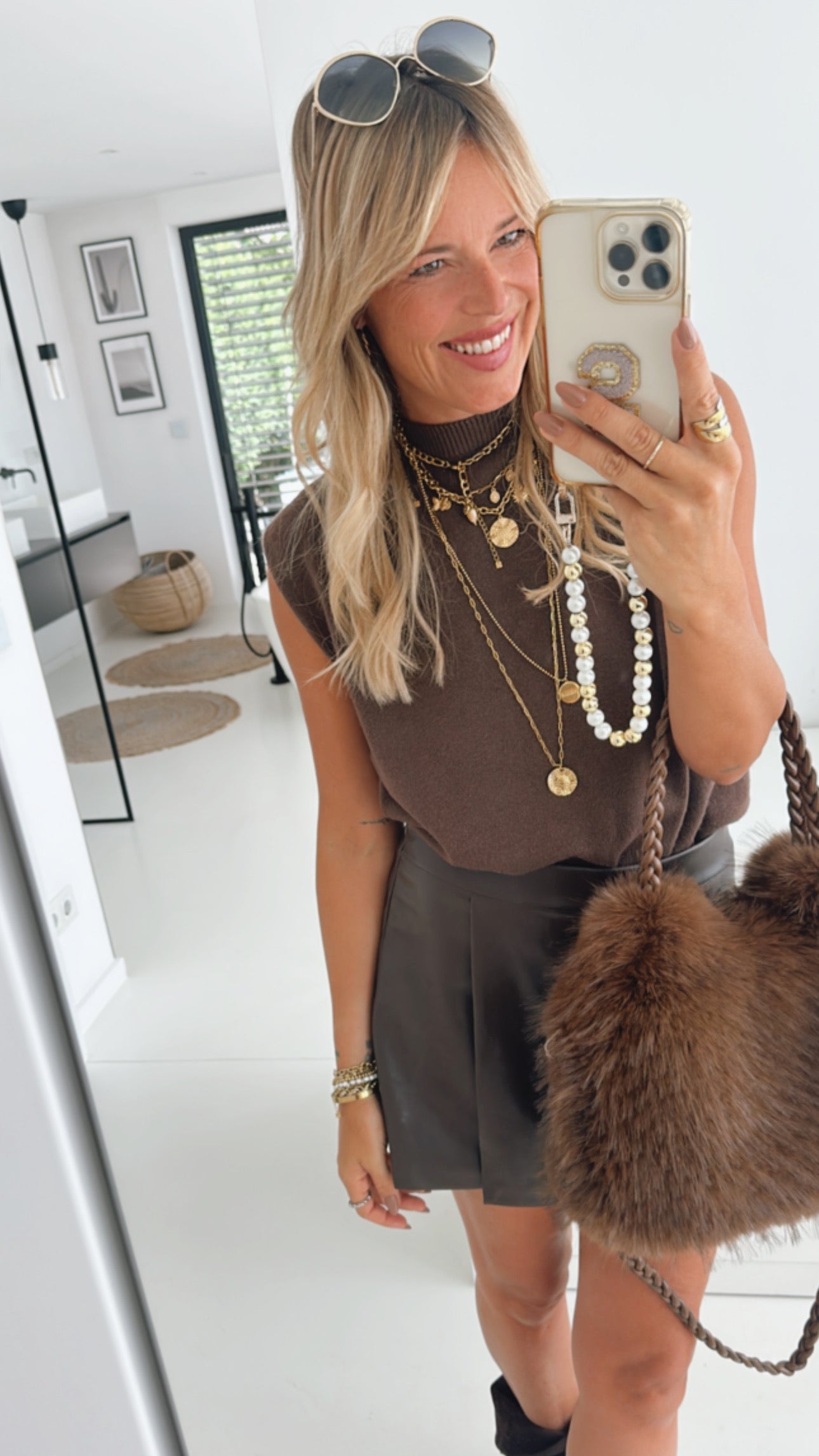 Pullunder Top Turtleneck
