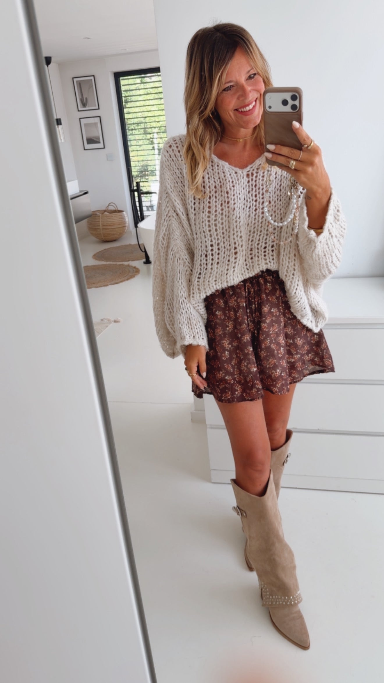 Flatter Shorts Fiori