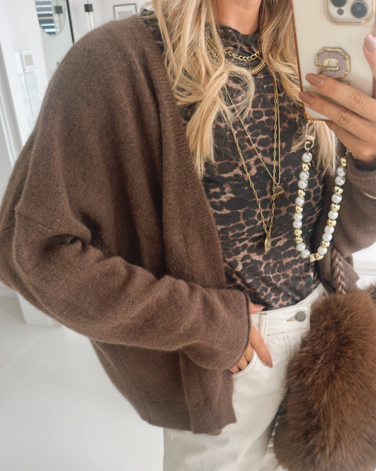 Strickjacke Essential
