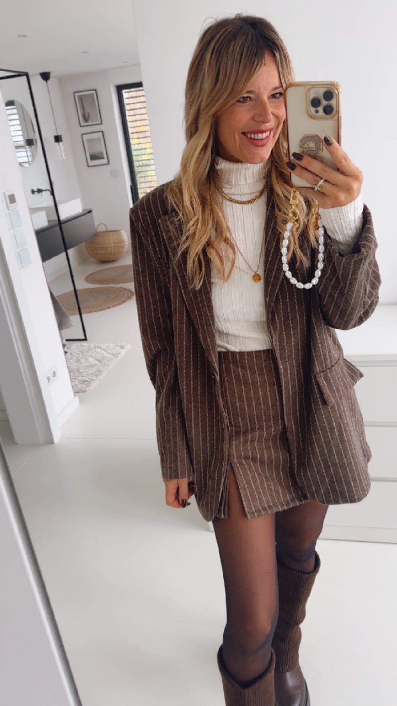 Skort Cosy Pin Stripes