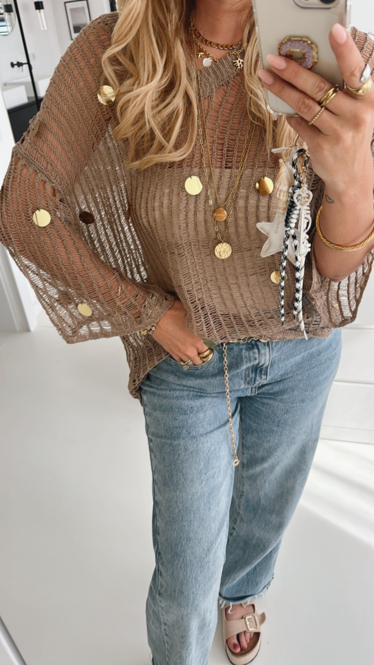 Loose Pulli Pailletten