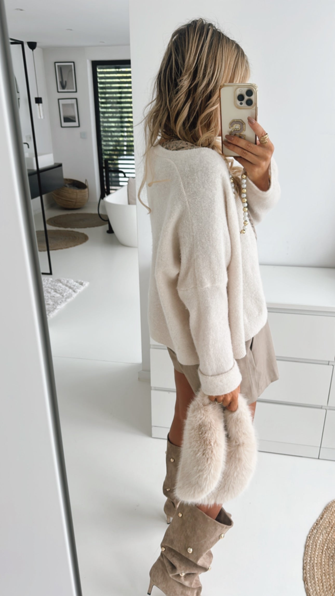 Strickjacke Essential