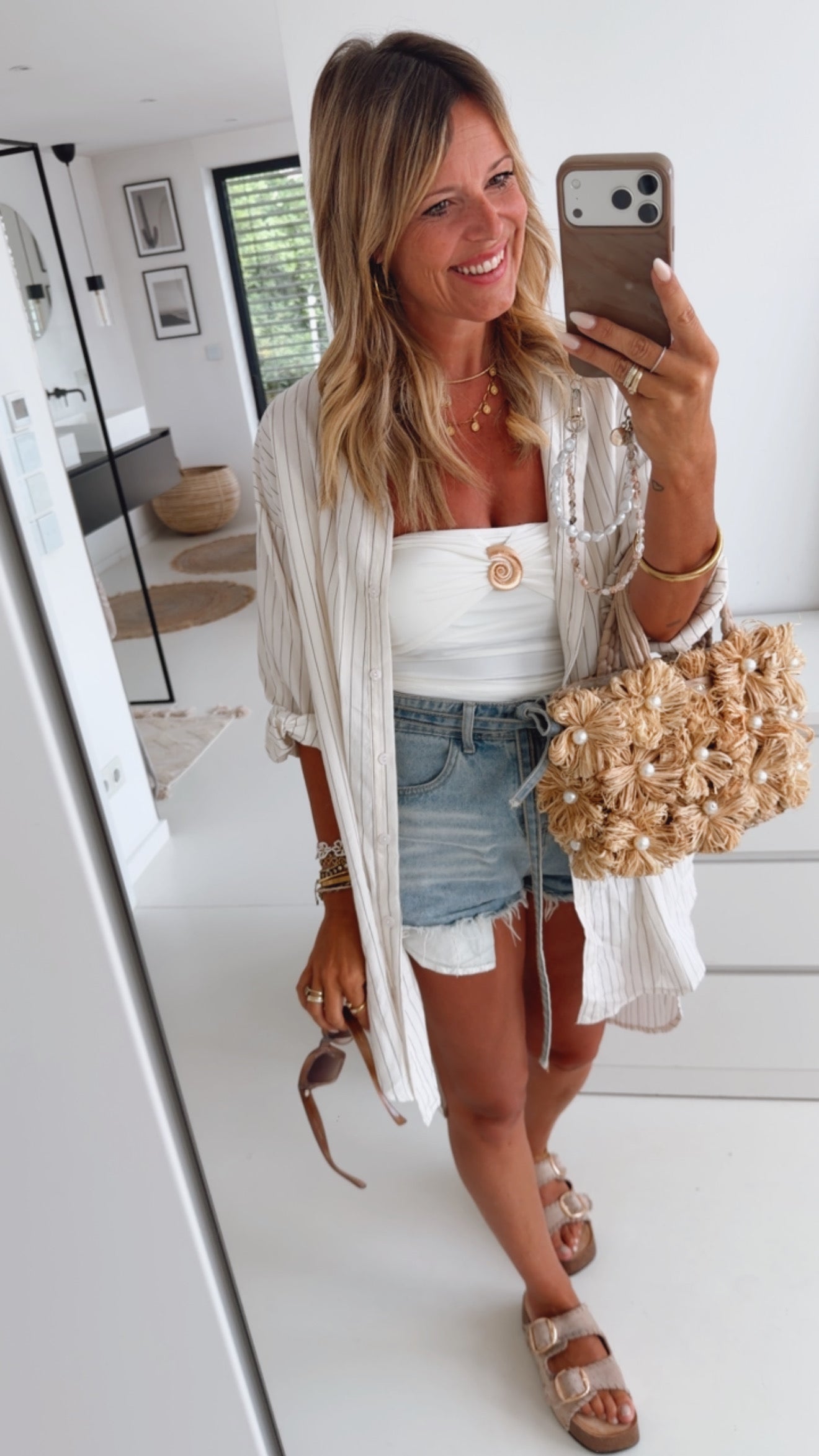Secret Bluse Oversize Stripes