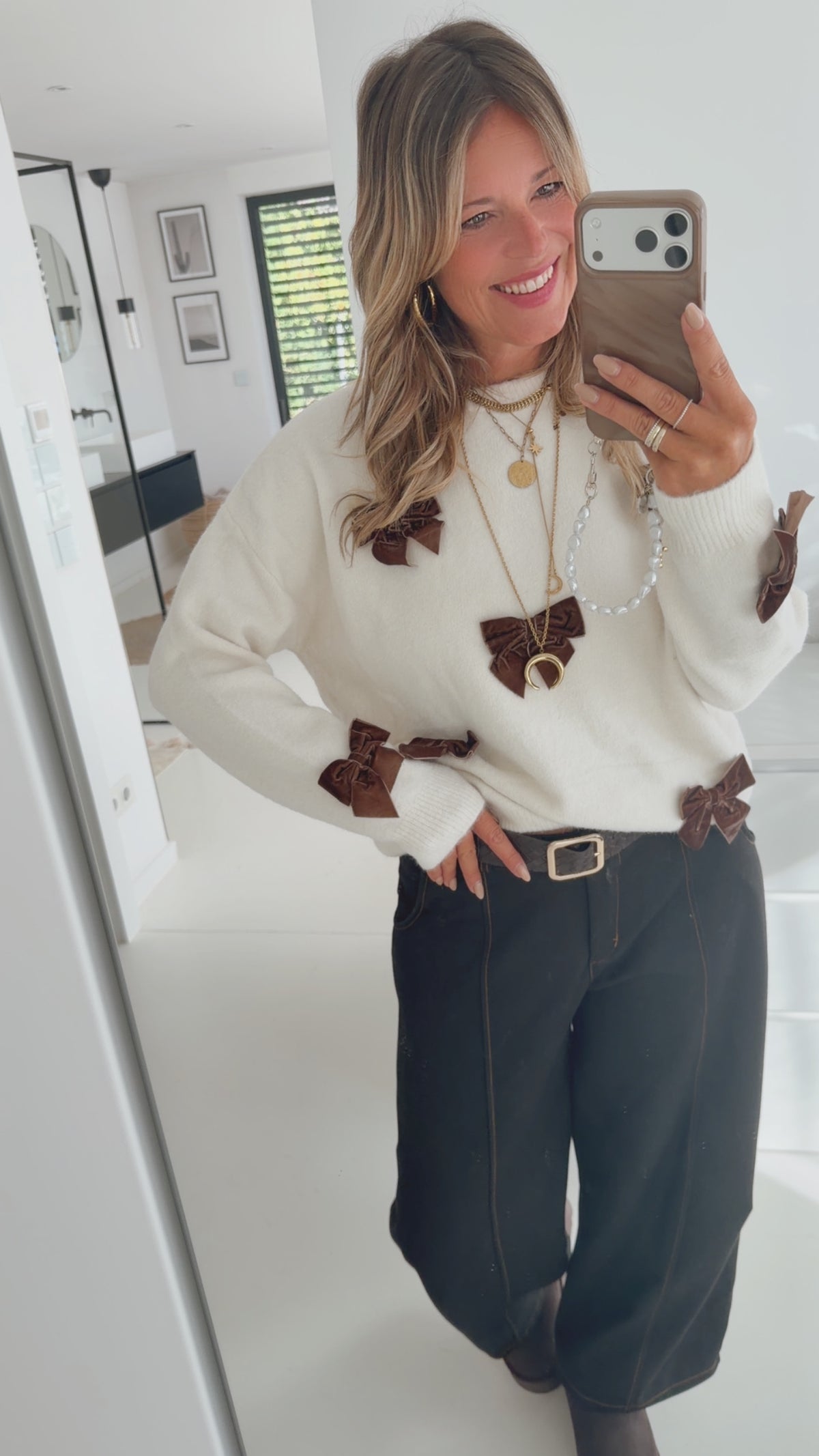 Cozy Pulli Multiple Bow