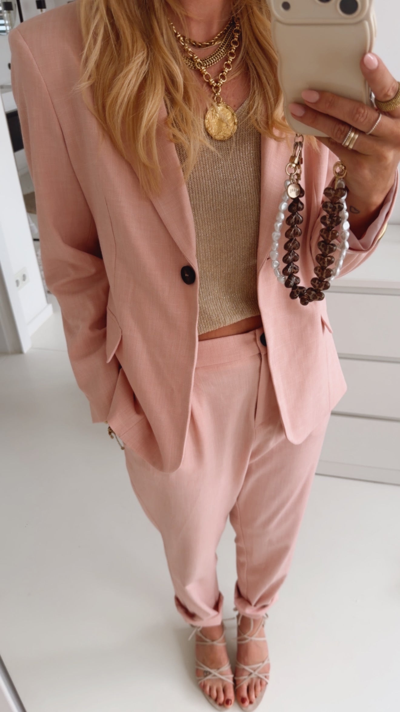 Loose Knit Top Glitter