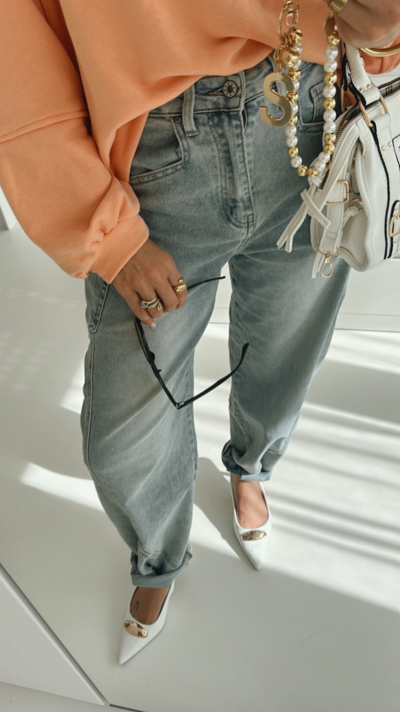 Jeans Seam Side Pocket