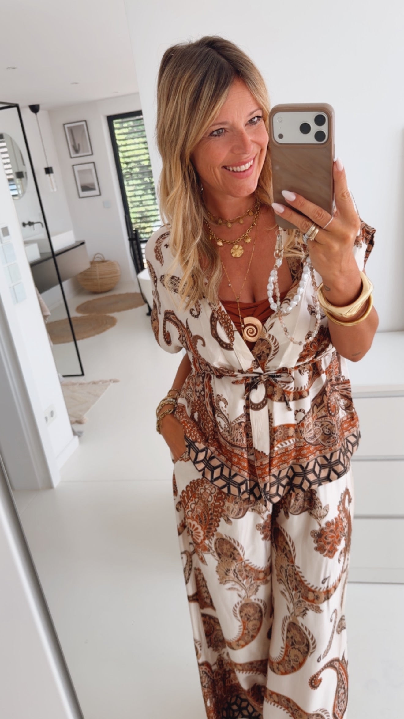 Kimono Style Bindeoberteil