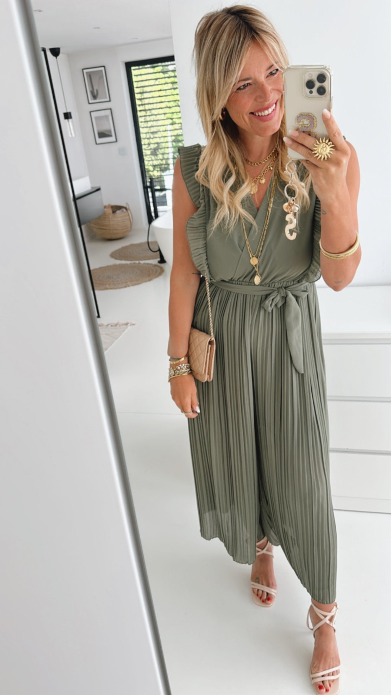 Jumpsuit Plissee