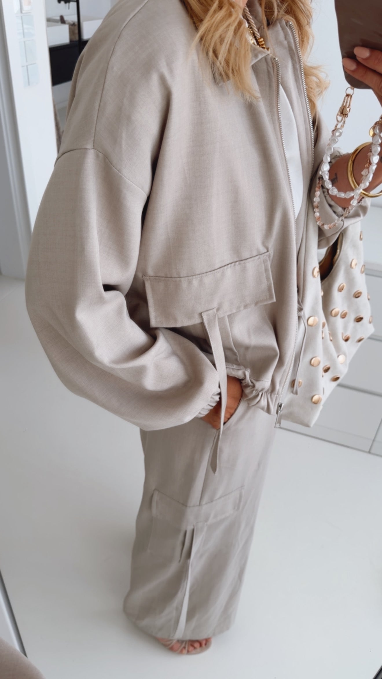 Loose Jacke Cargo Style