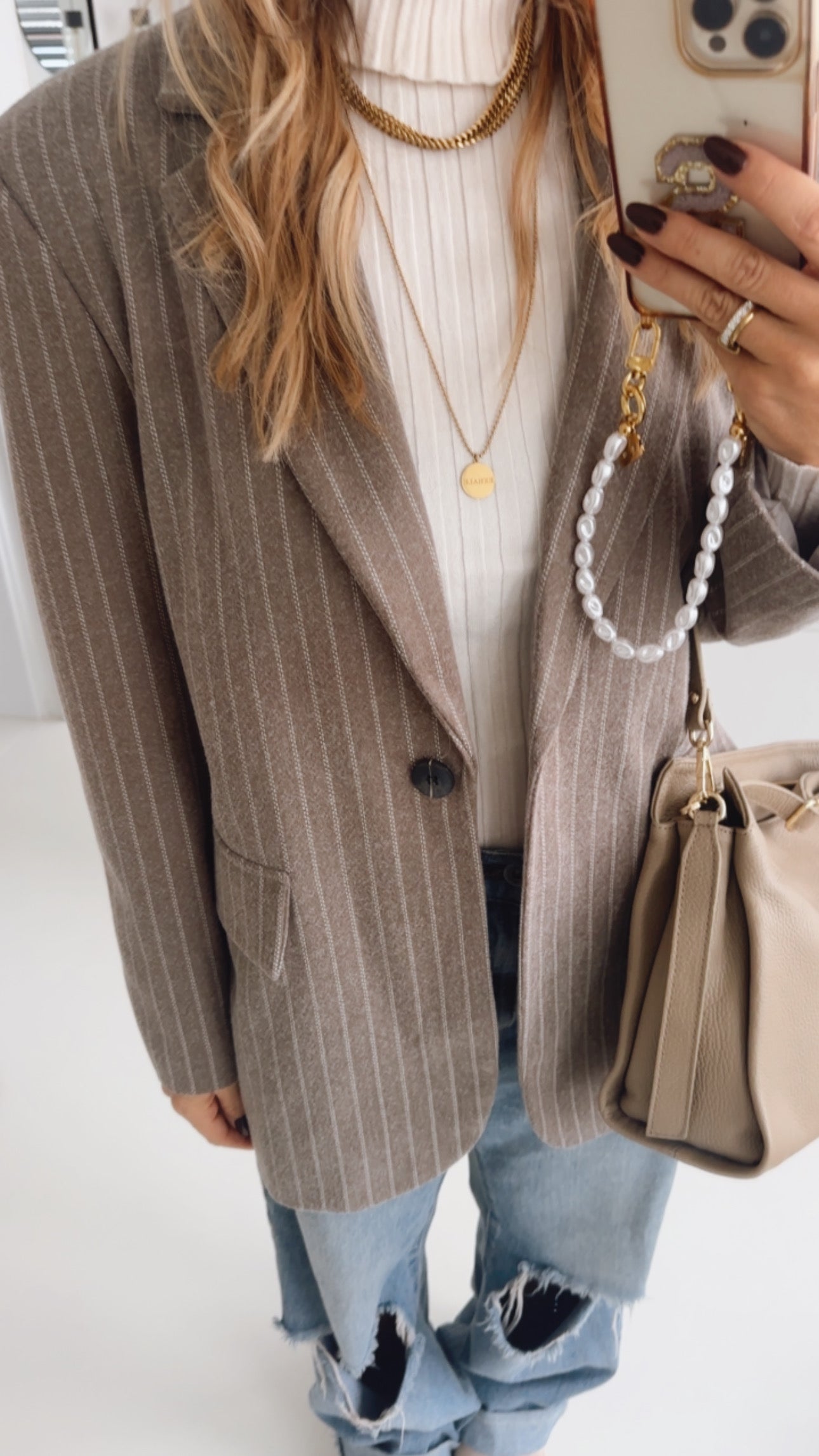 Blazer Cosy Pin Stripes