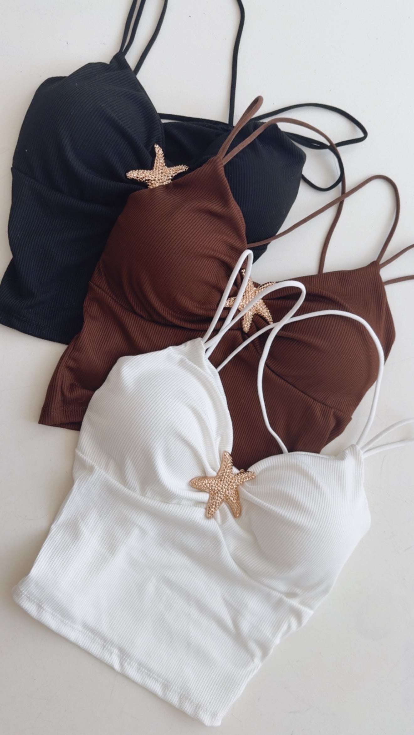 Cross Back Top Seestern