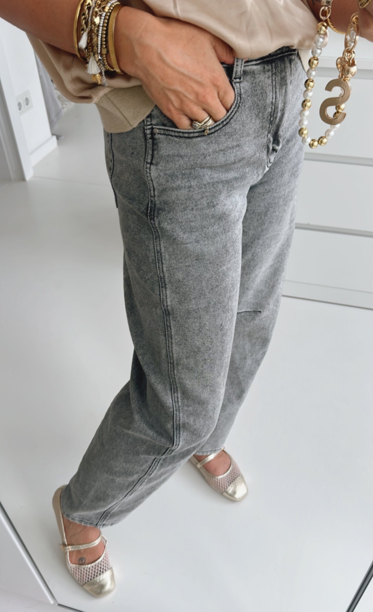 Jeans Barrel Leg