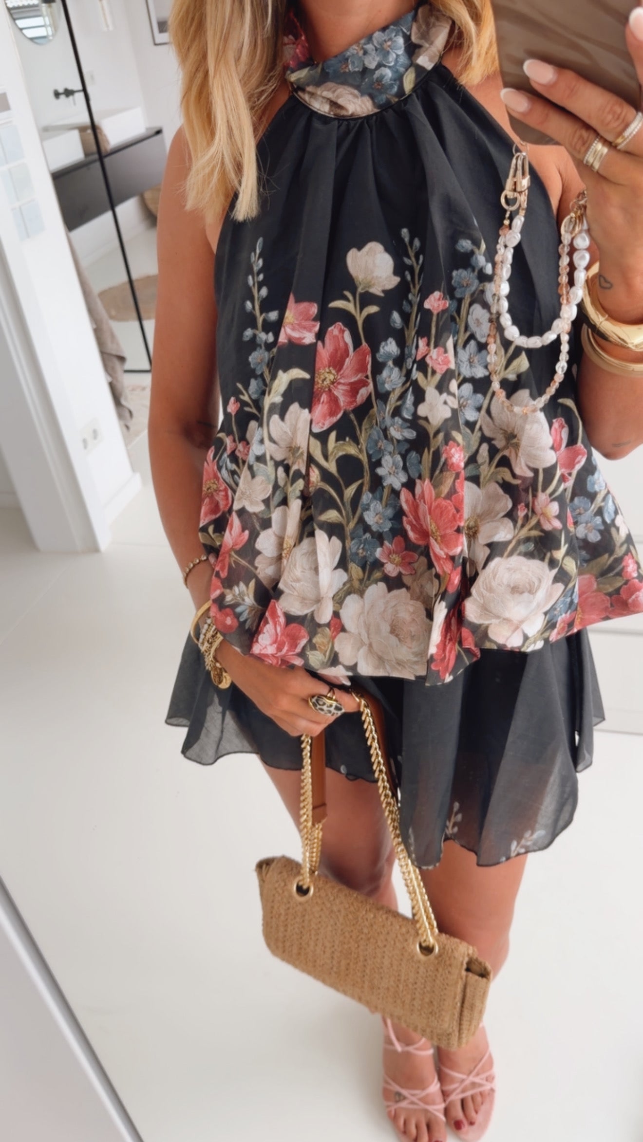 Playsuit Flower Dress
