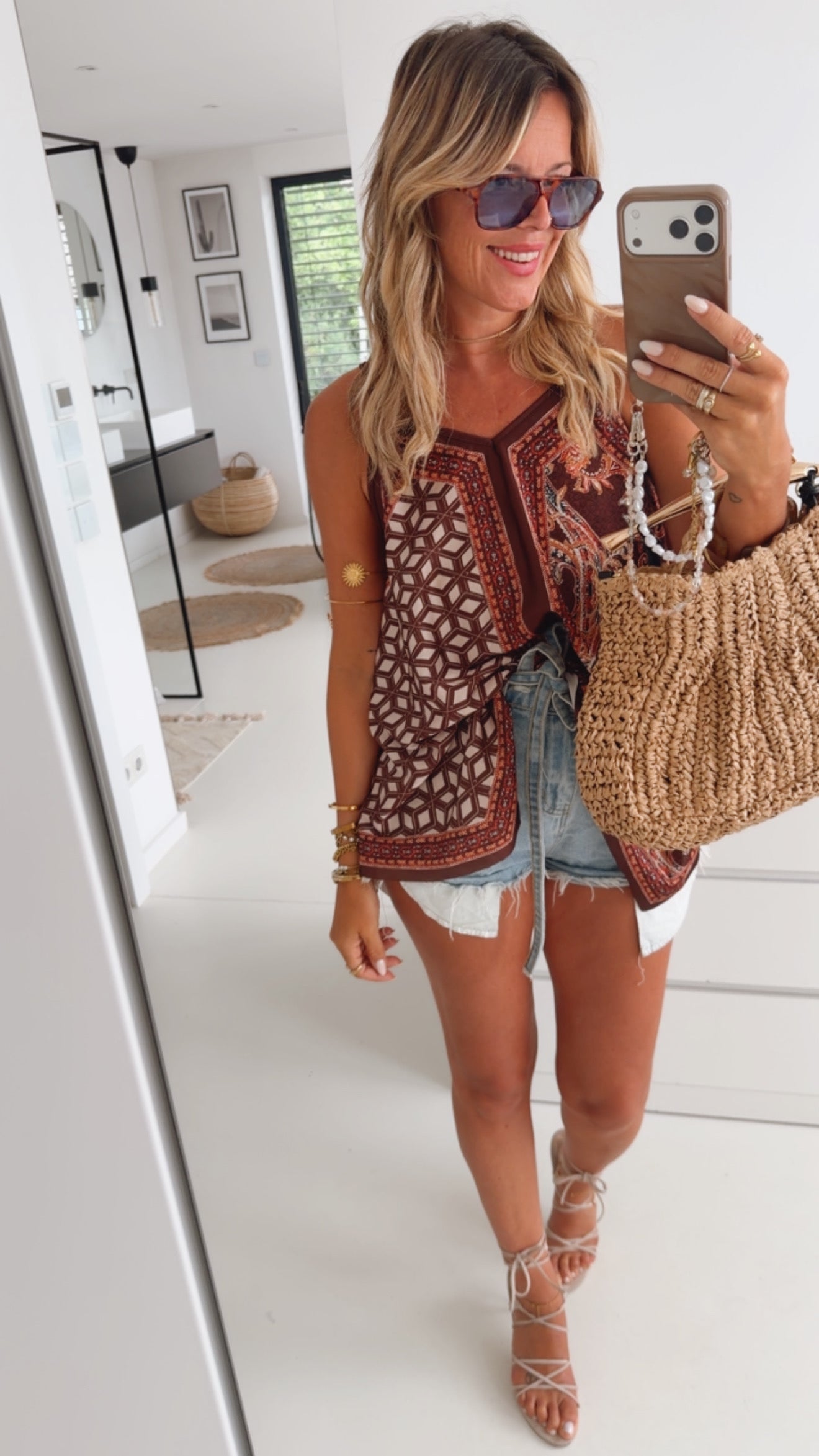Tuch Top Pattern Mix