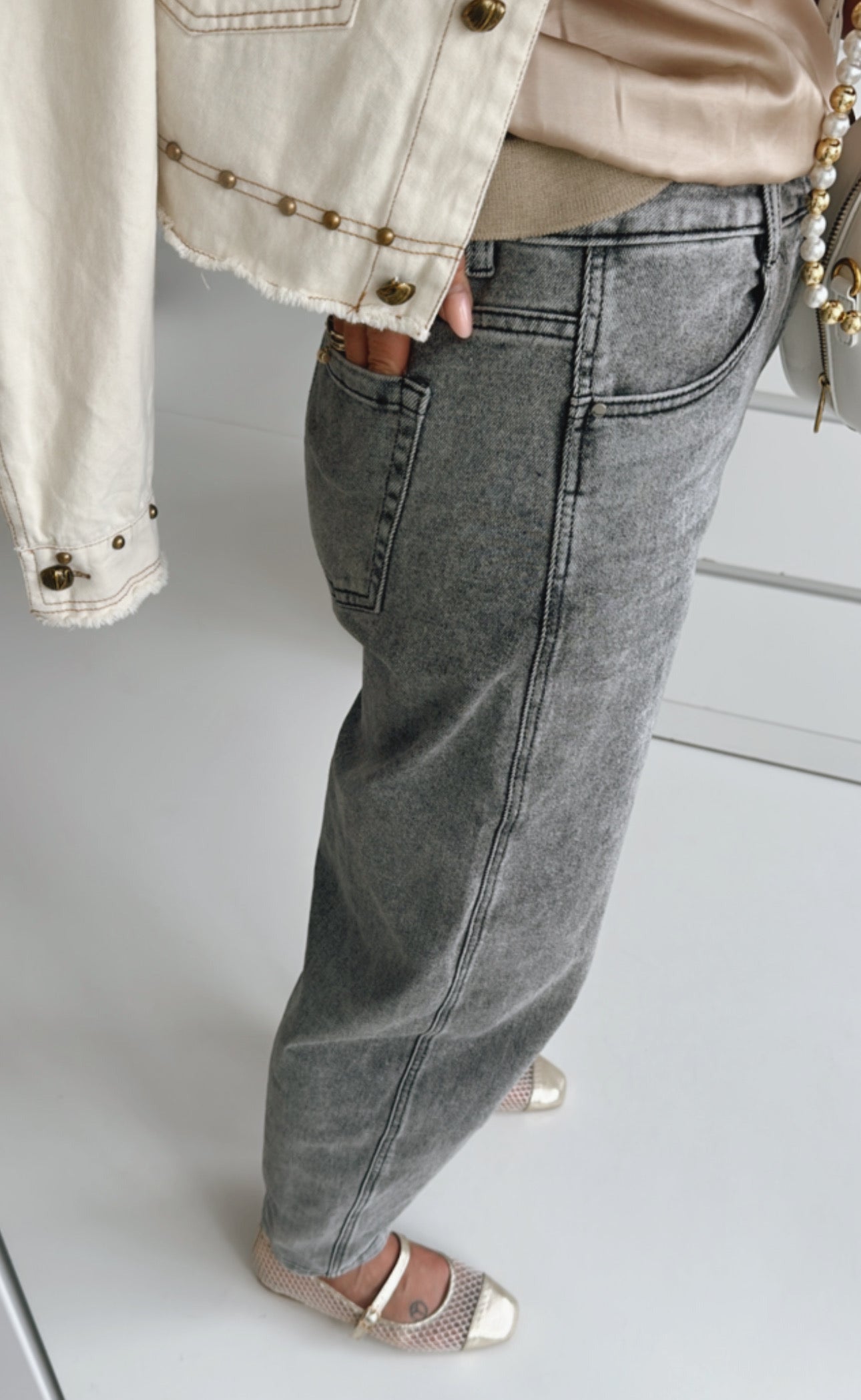 Jeans Barrel Leg