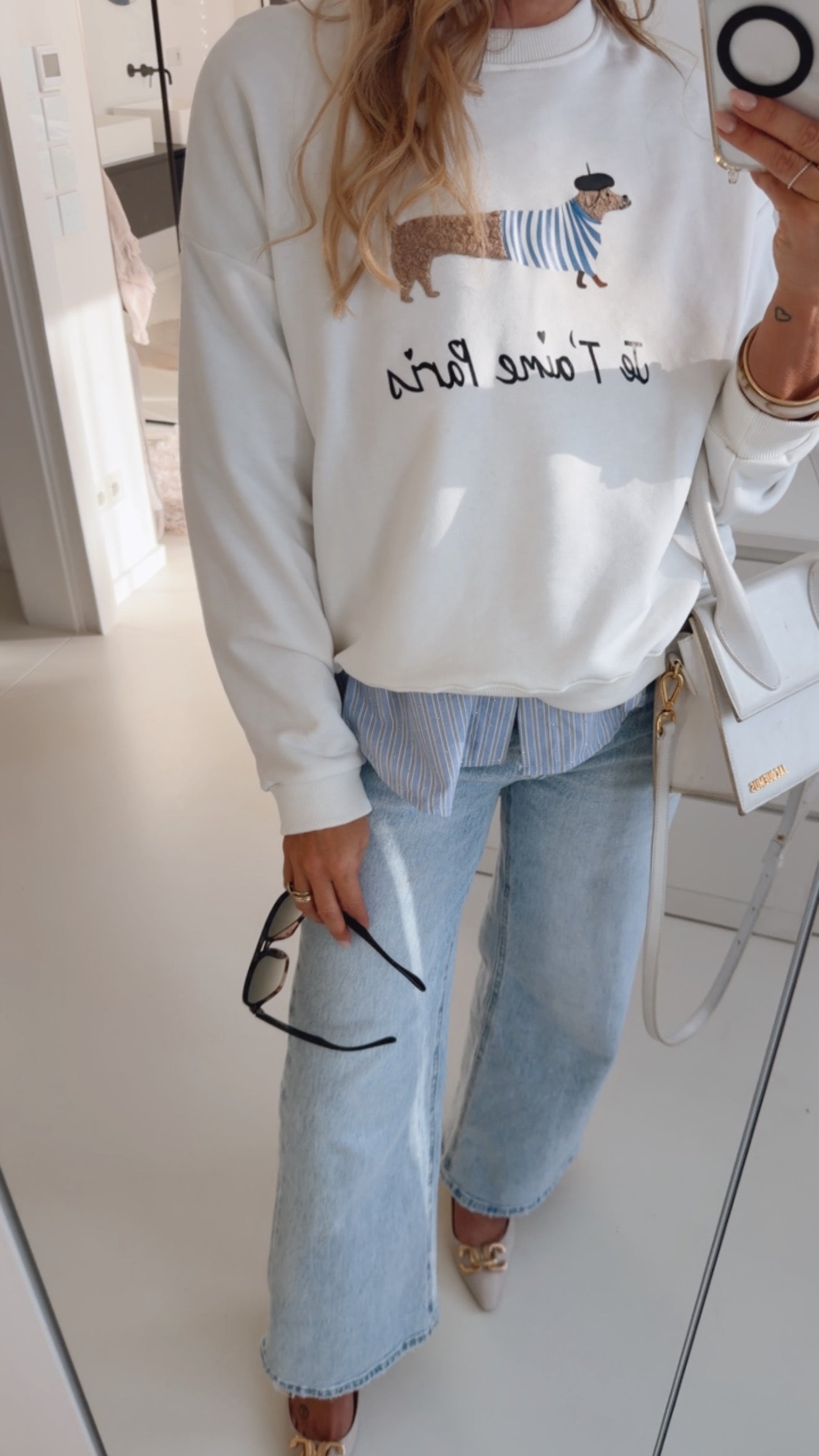 Crewneck Sweat Pulli Dackel