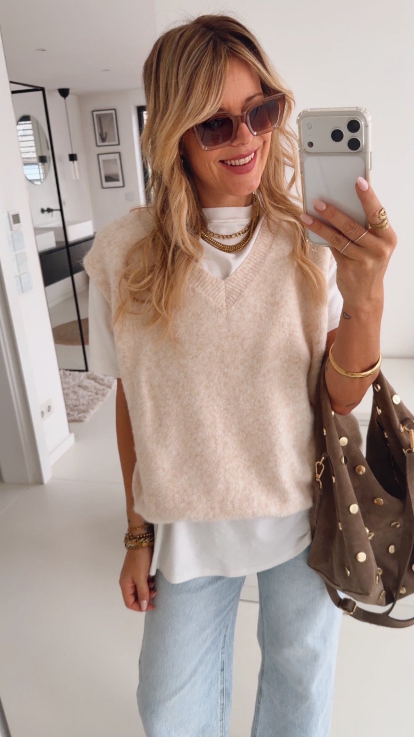 V-Neck Pullunder Knit