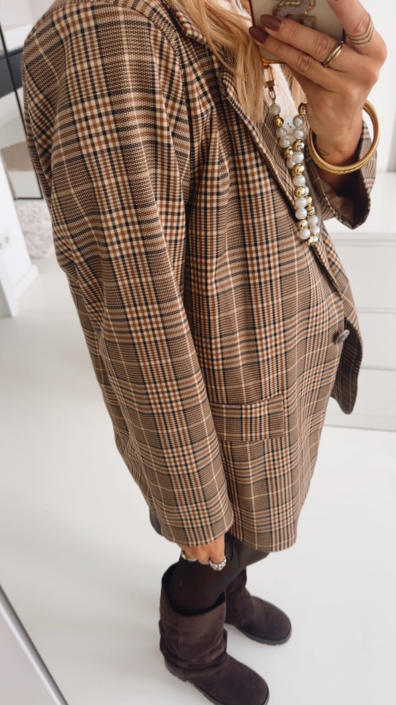 Loose Blazer Karo