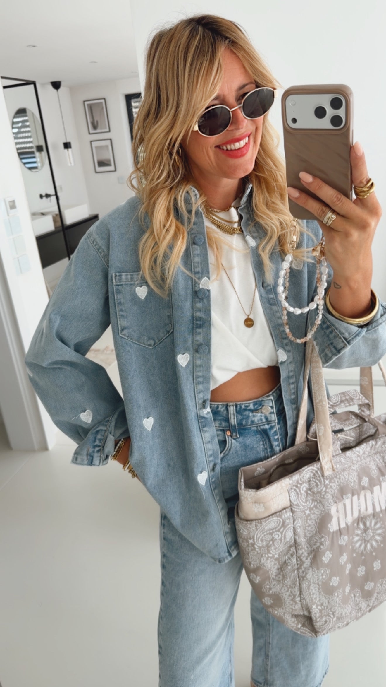 Jeans Hemd Hearts