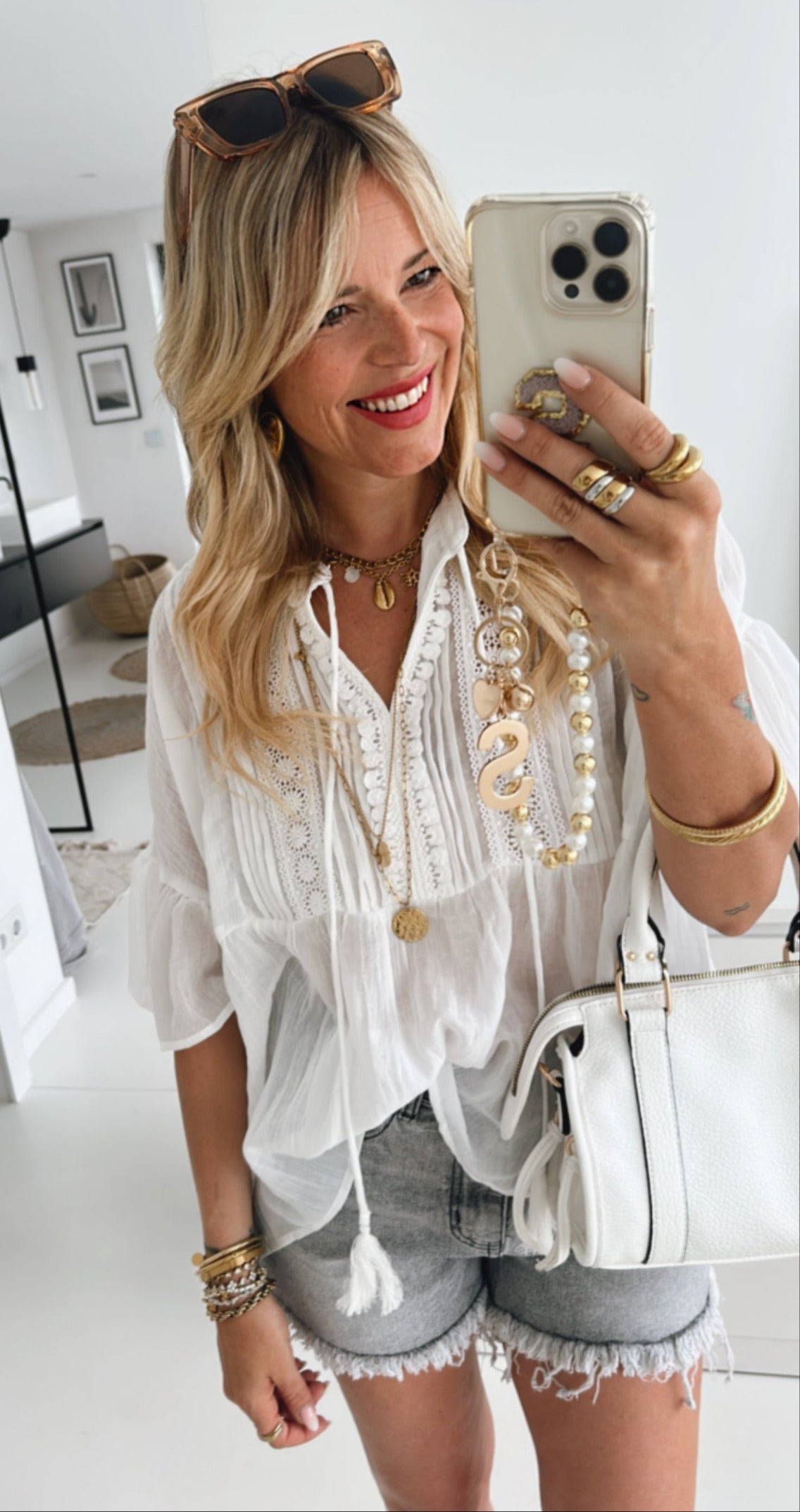 Oversize Bluse Boho