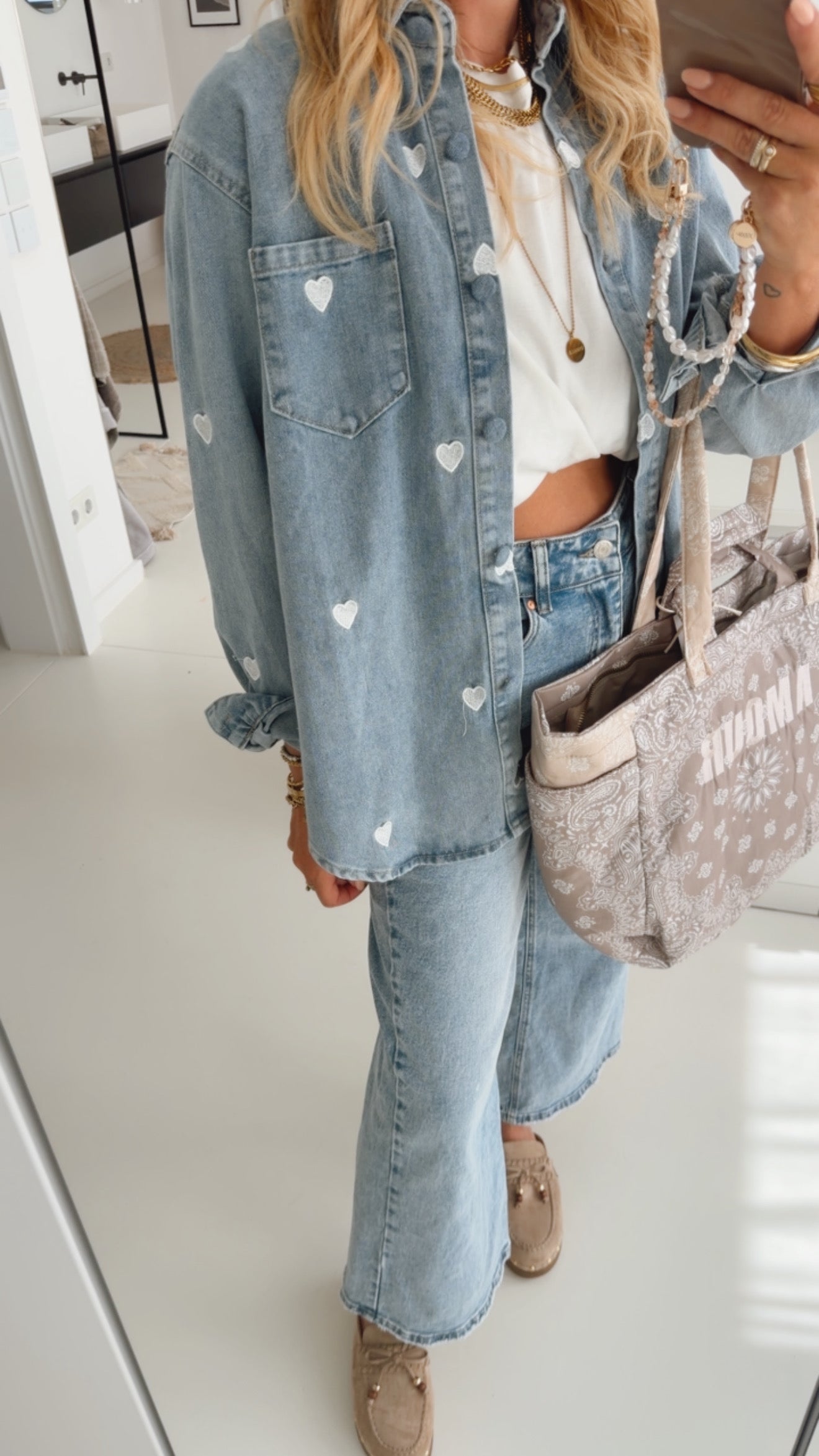 Jeans Hemd Hearts