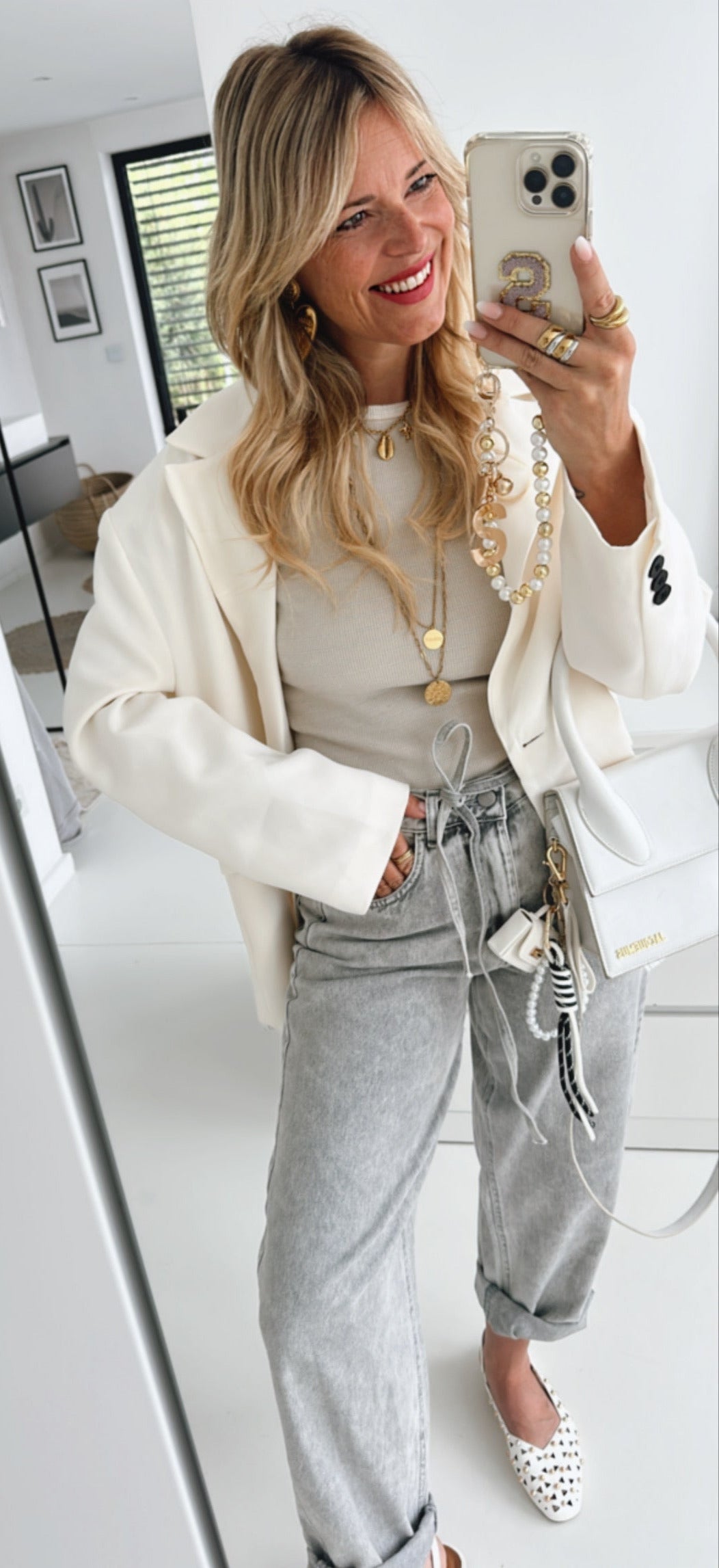 Jeans Bindegurt