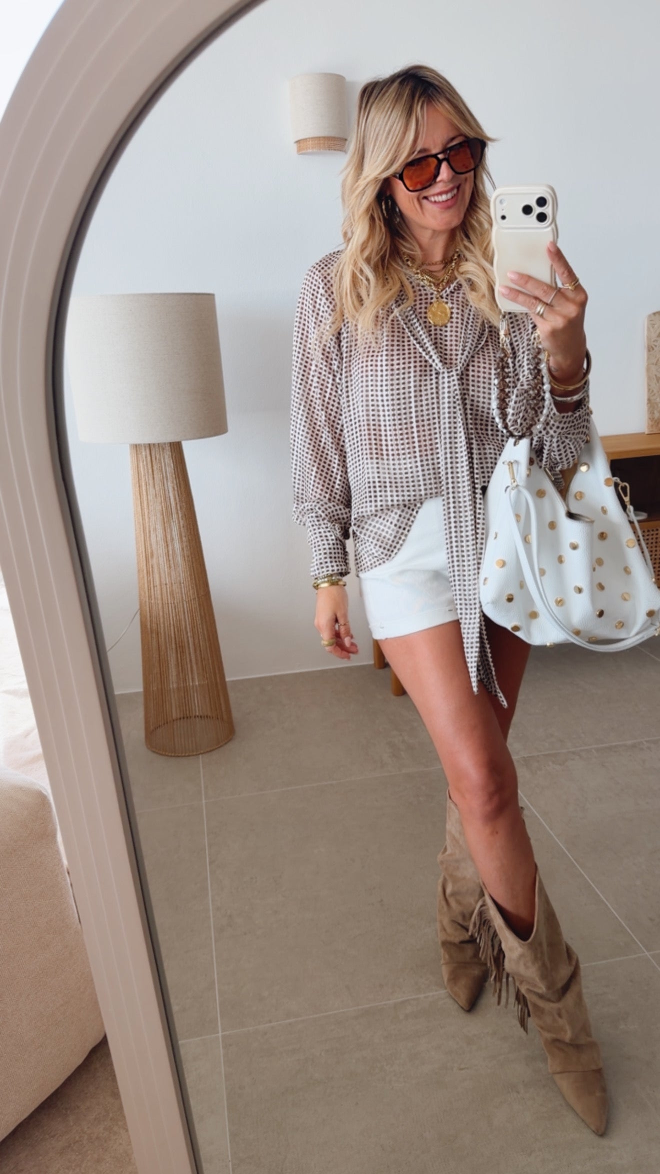 Bluse Square Pattern
