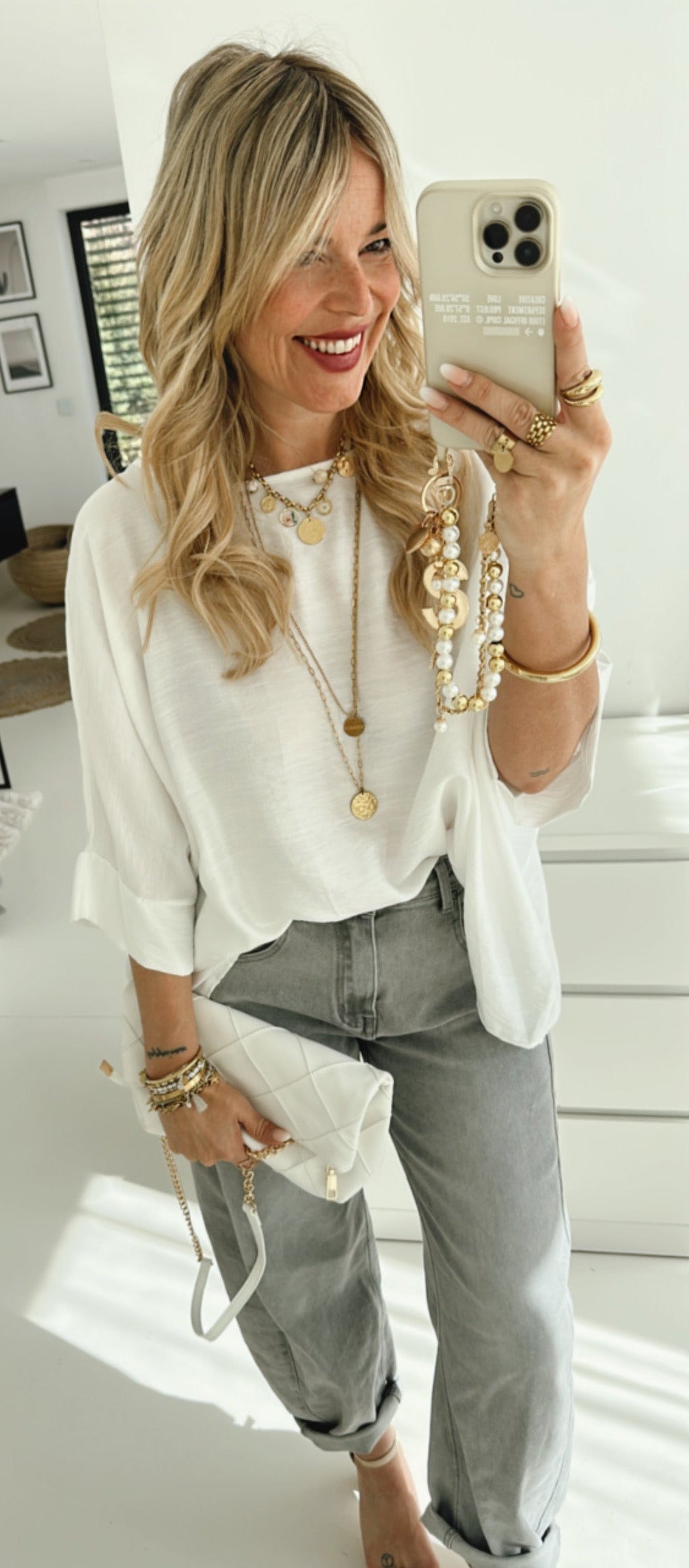 Oversize Shirt Flowy