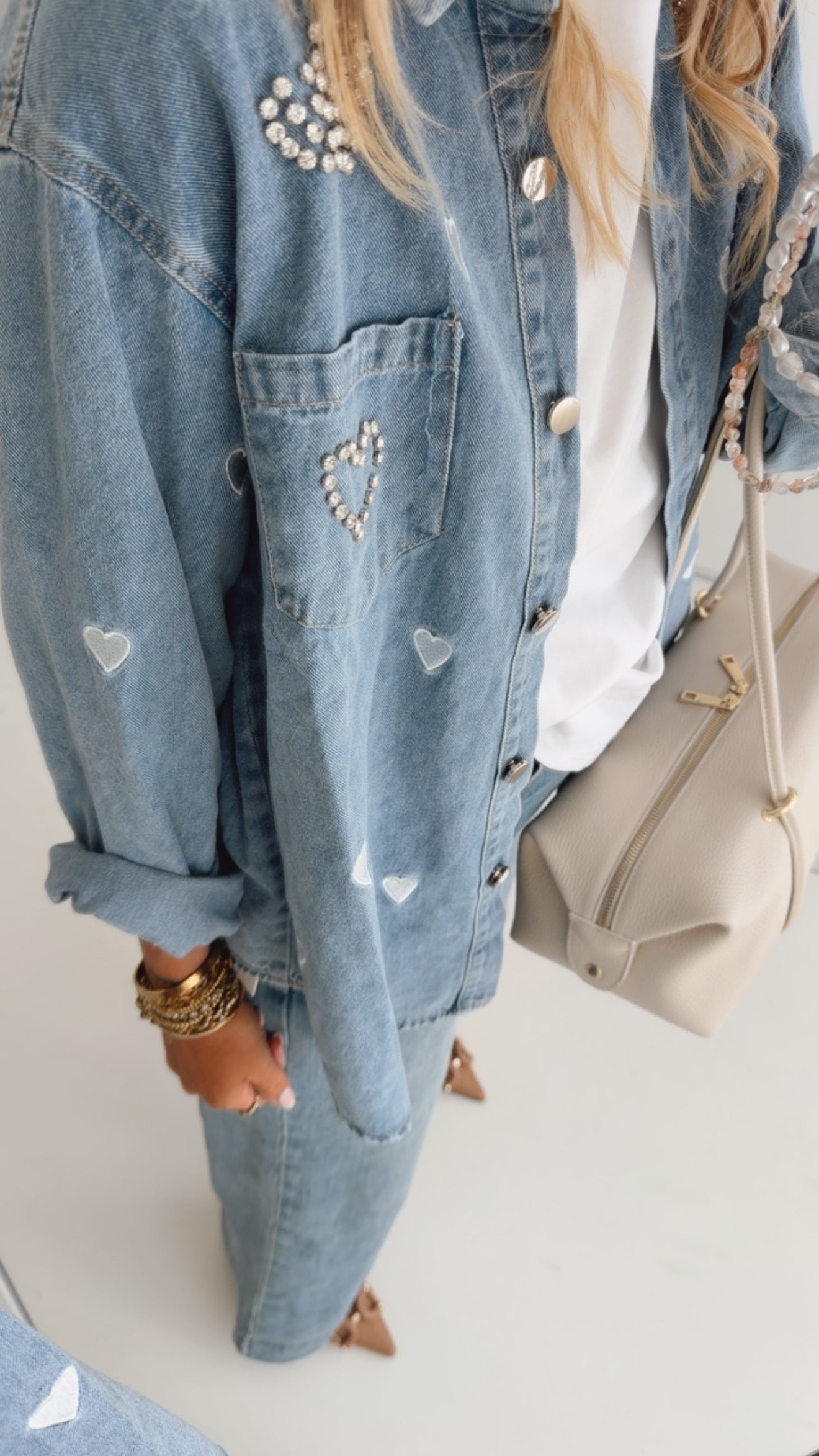 Jeans Hemd Different Hearts