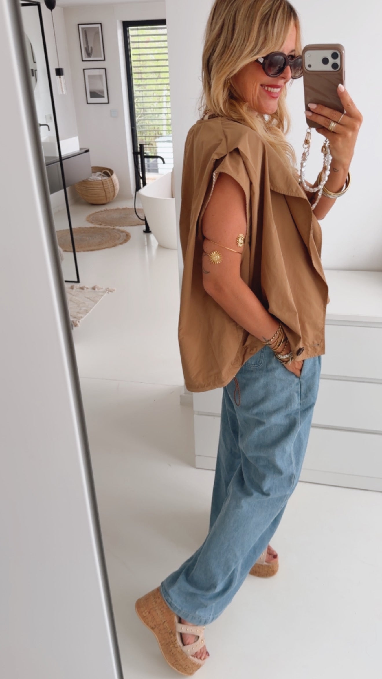 Midi Weste Oversize