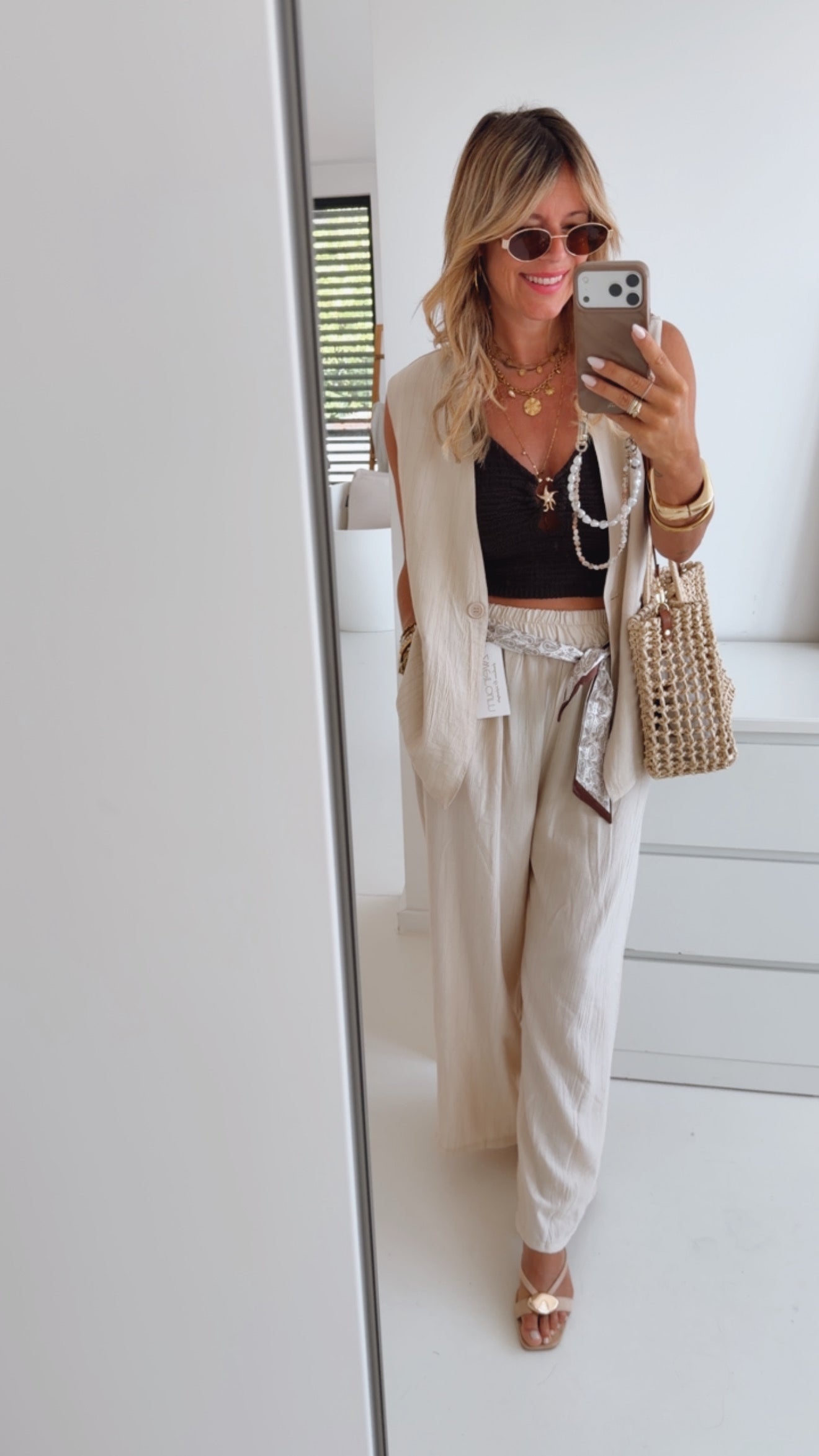 Structured Weste Pocket