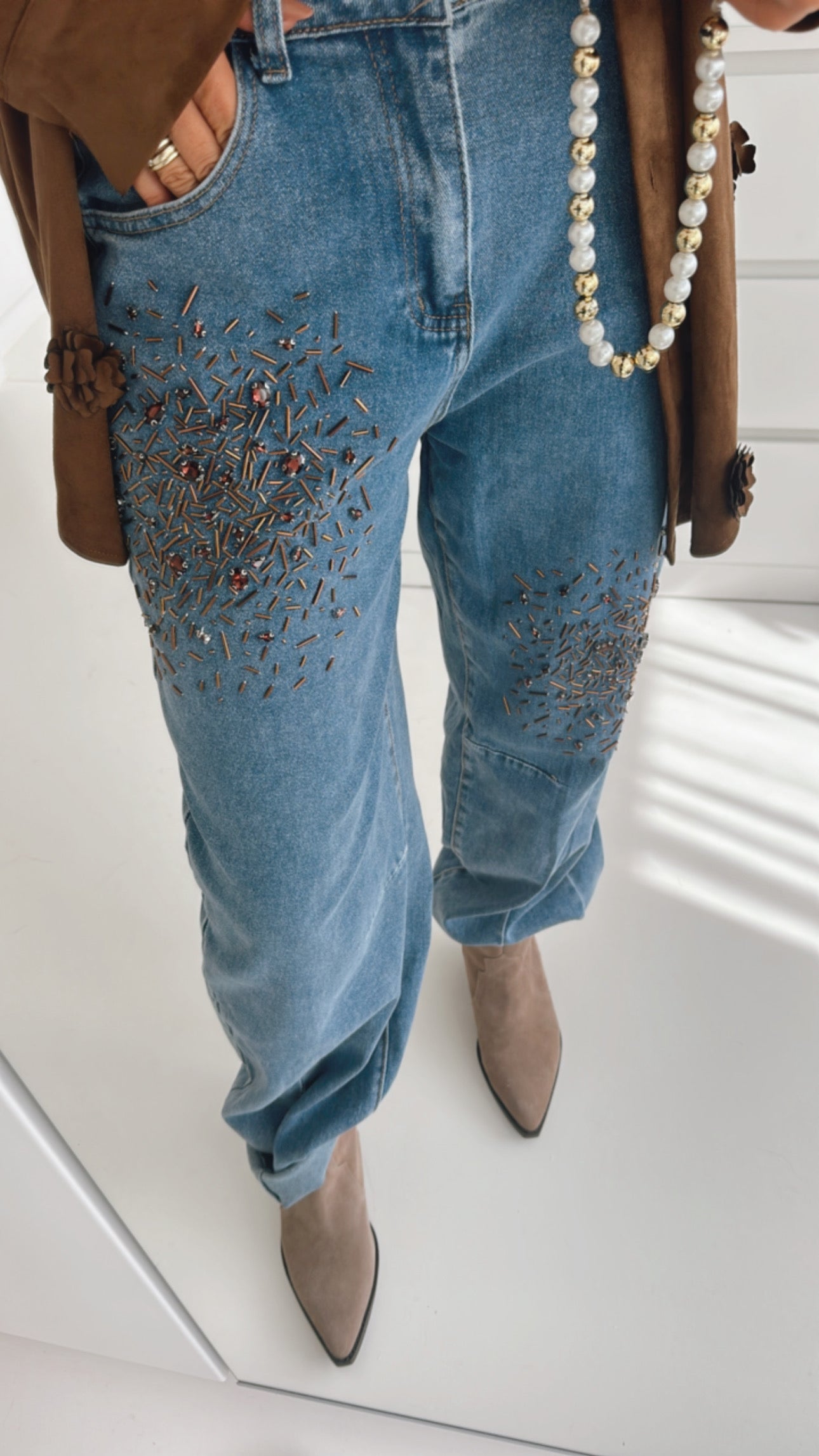 Jeans Barrel Sparkle