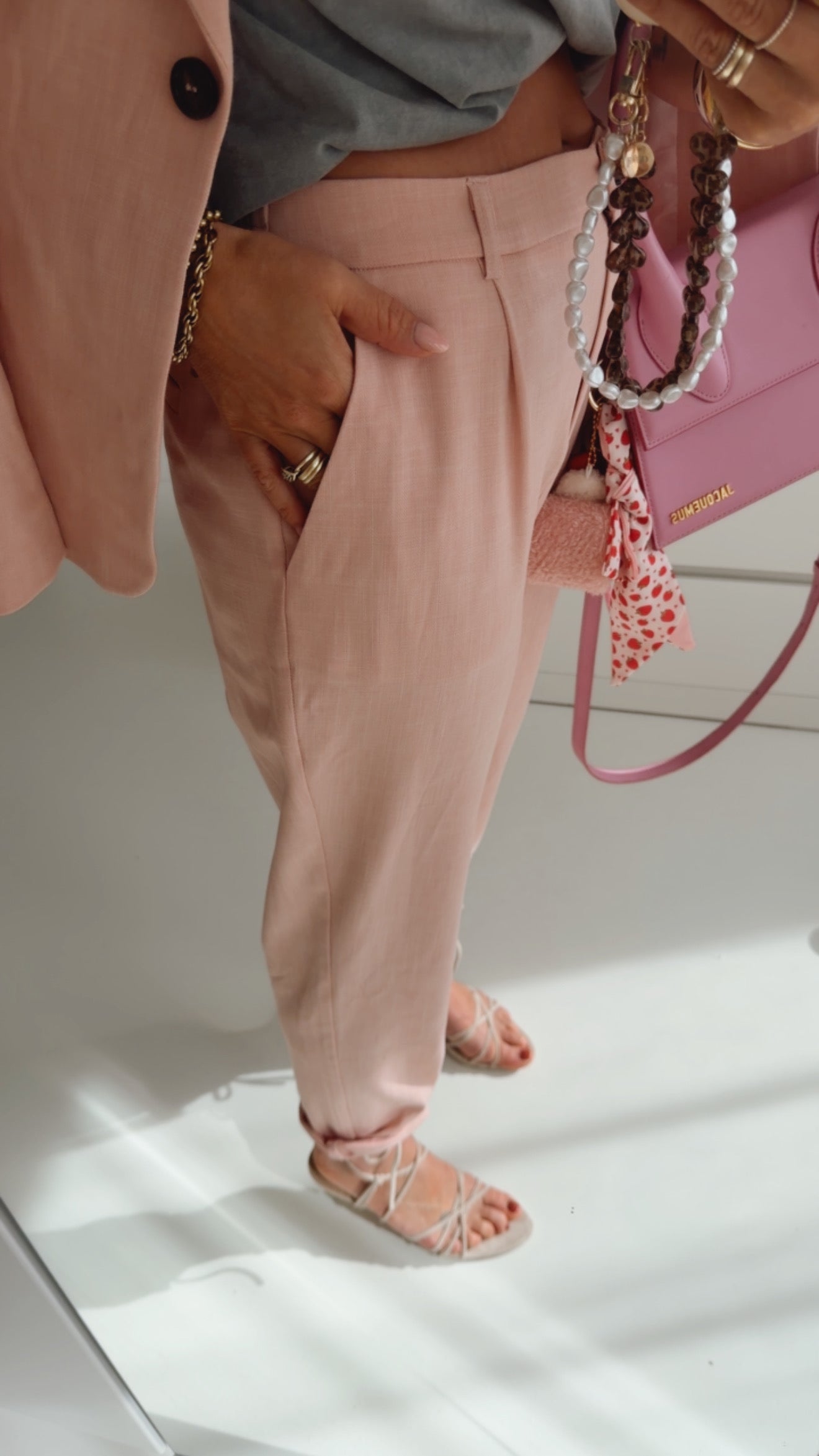 Anzugshose Structured