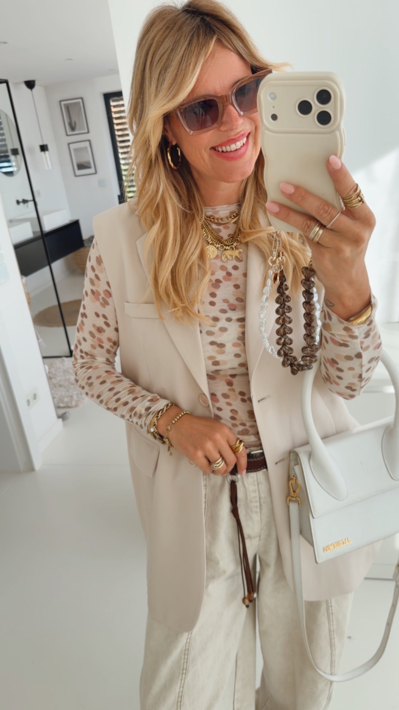 Longsleeve Sheer Dots