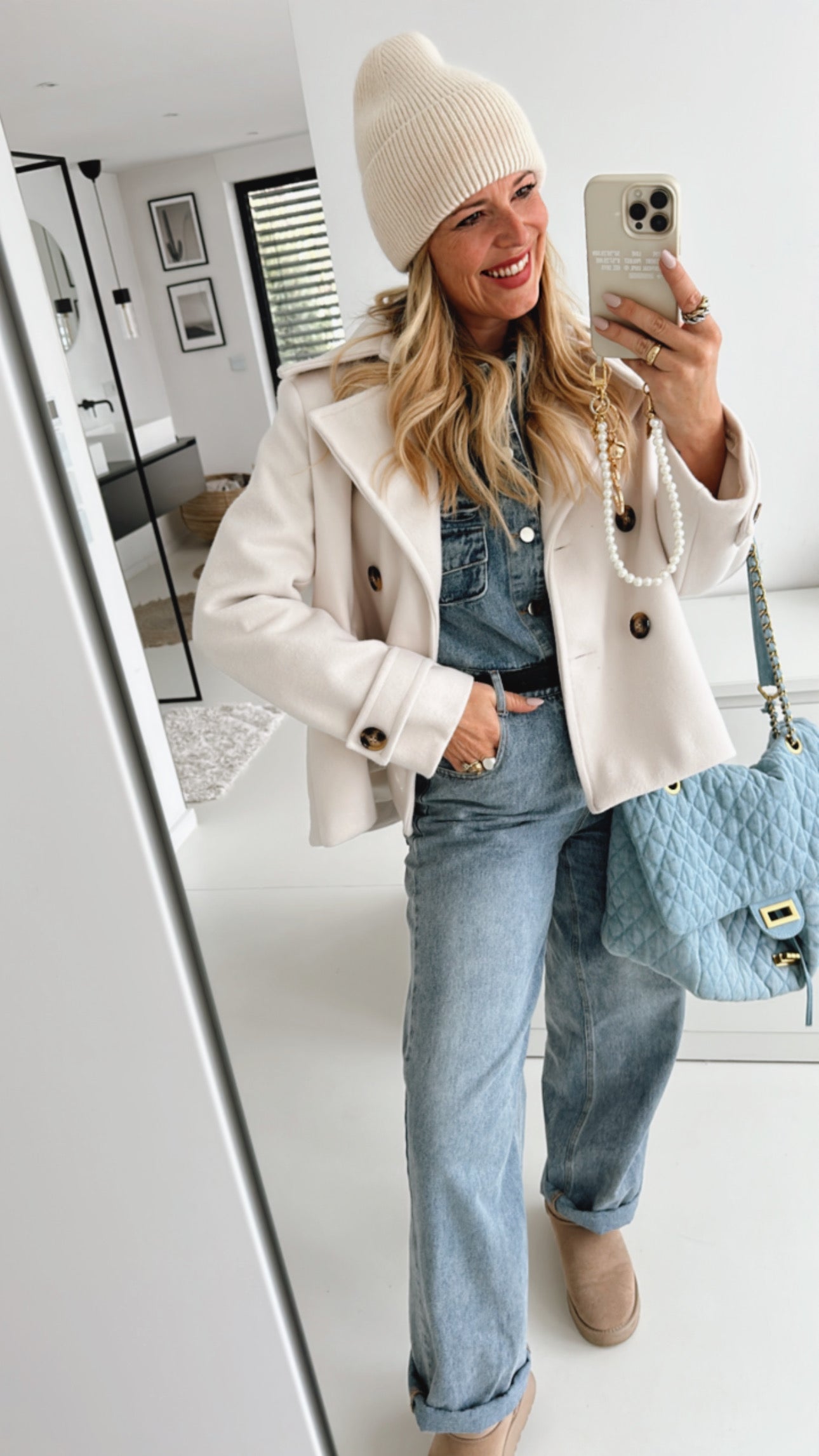 Jeans Overall Cargo