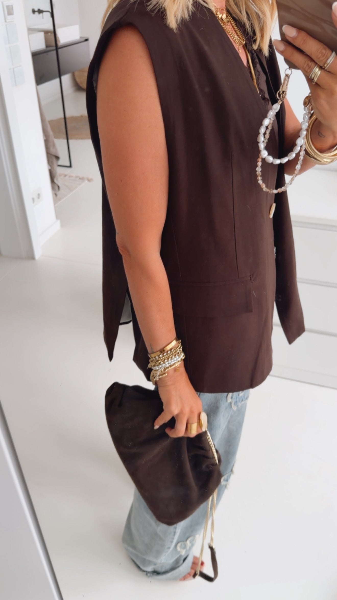 Loose Oversize Weste