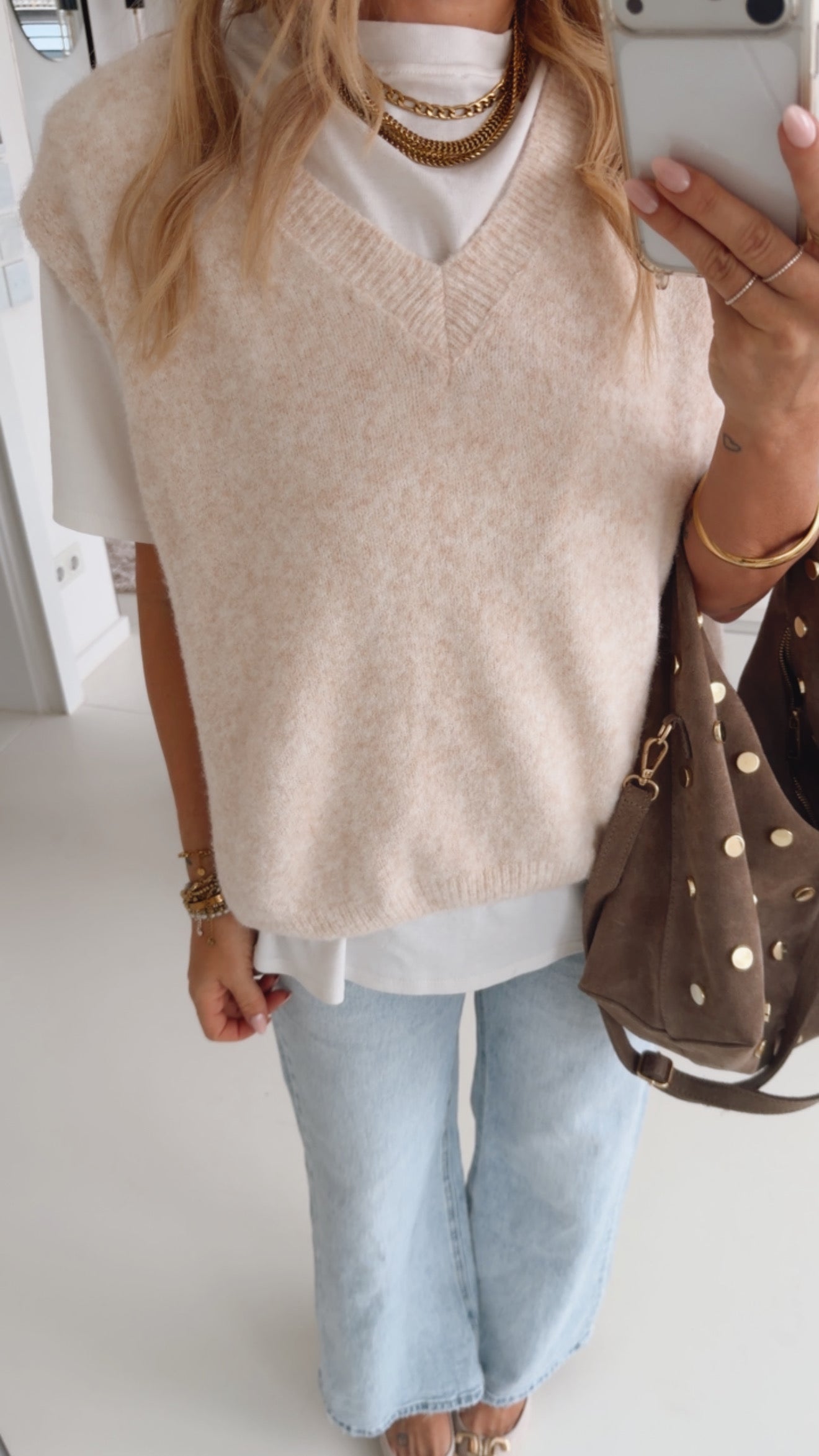 V-Neck Pullunder Knit