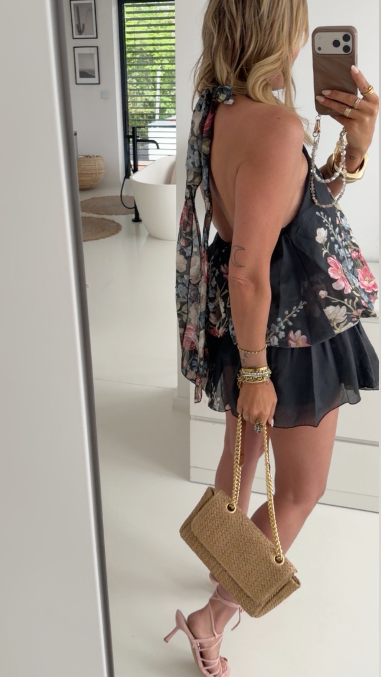 Playsuit Flower Dress