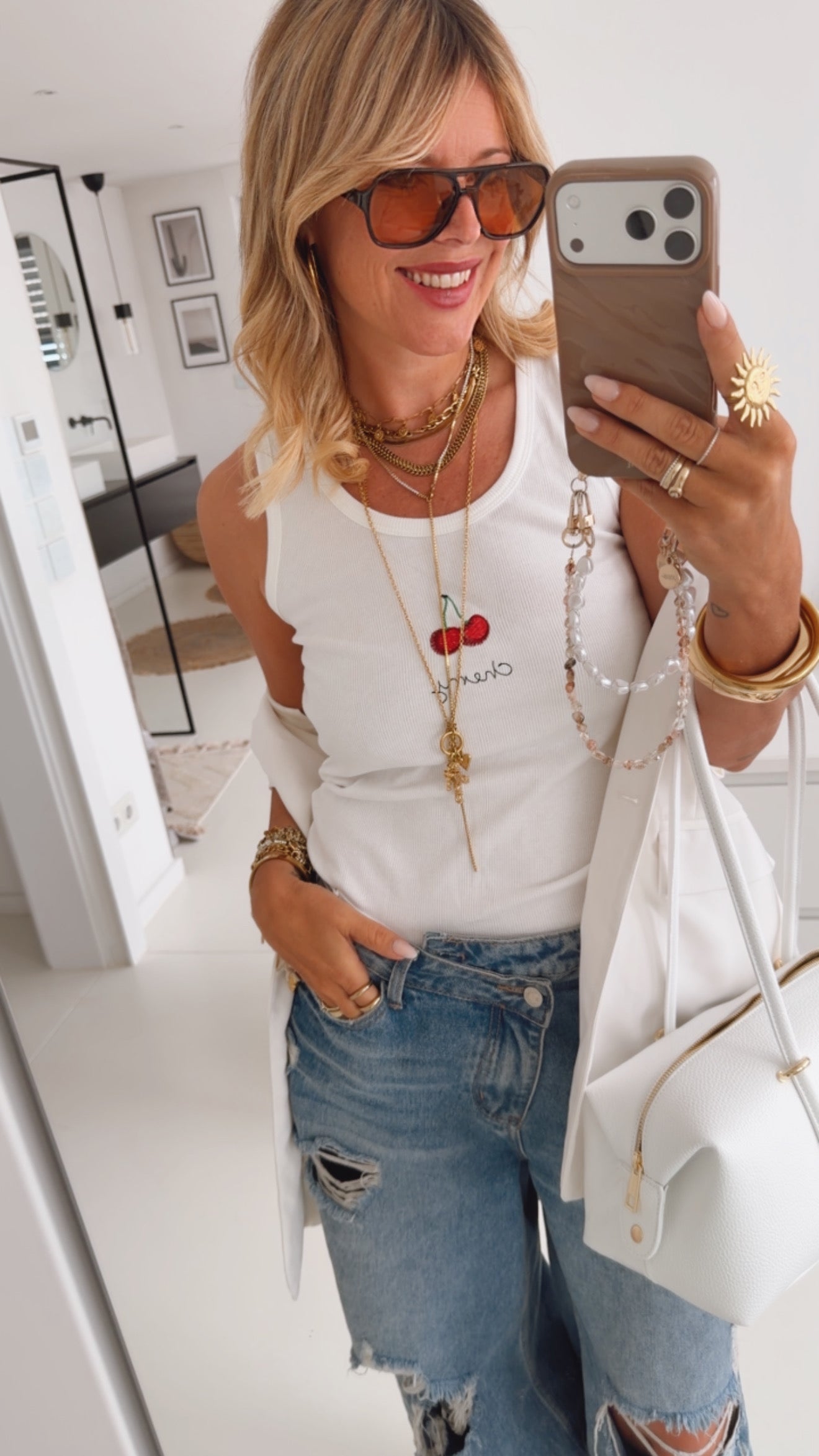 Tank Top Mini Print