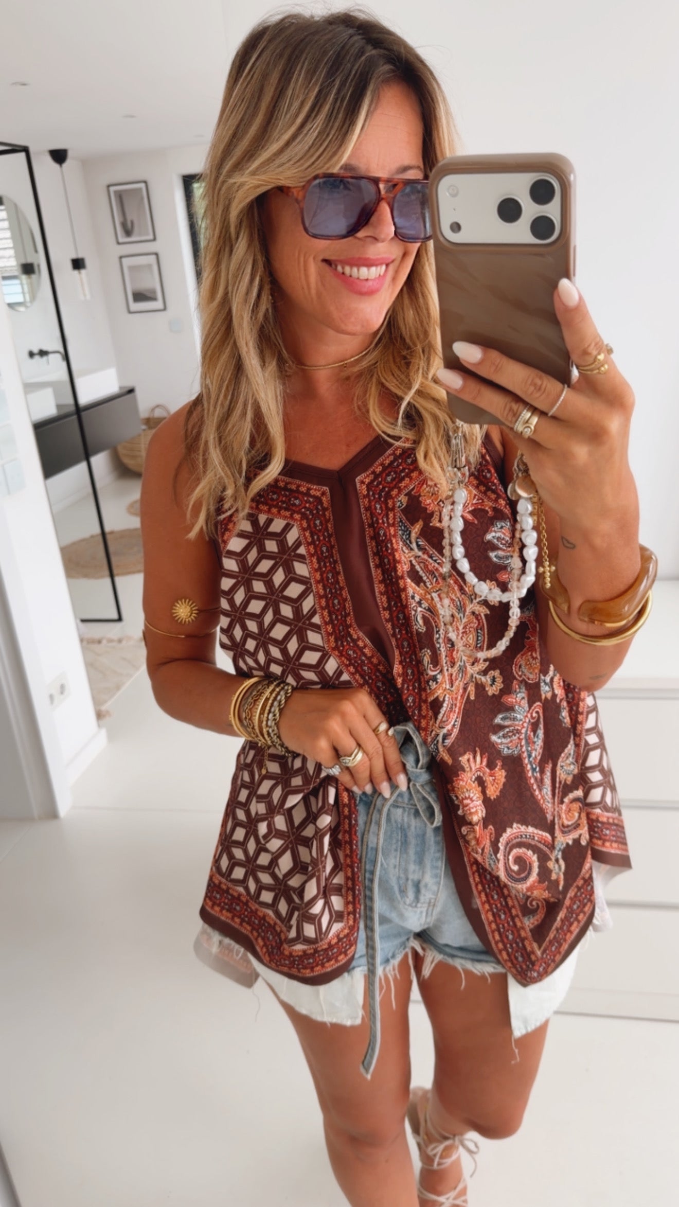 Tuch Top Pattern Mix